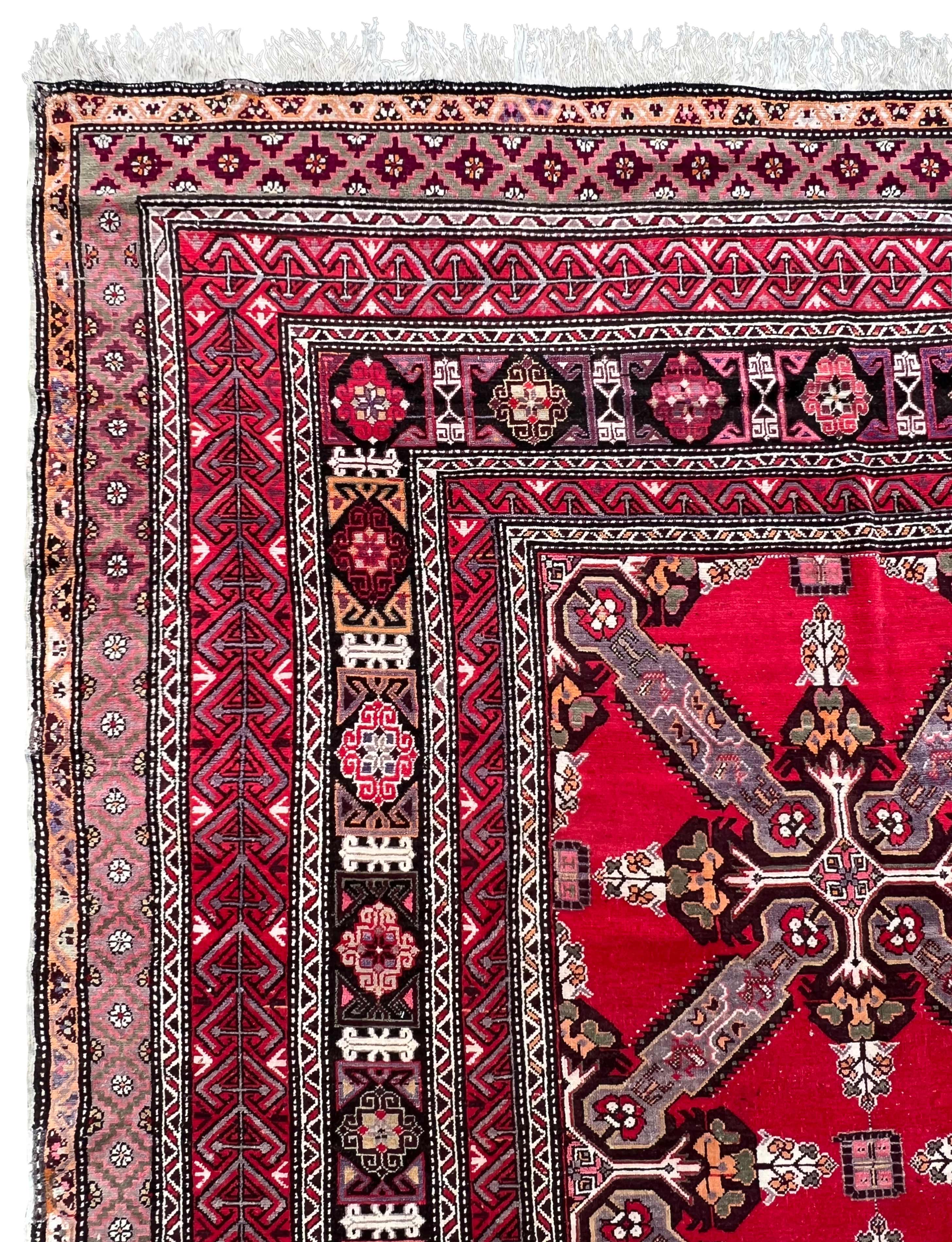 Derbent. Large oriental carpet with Seichur design. 20th century. - Image 2 of 15
