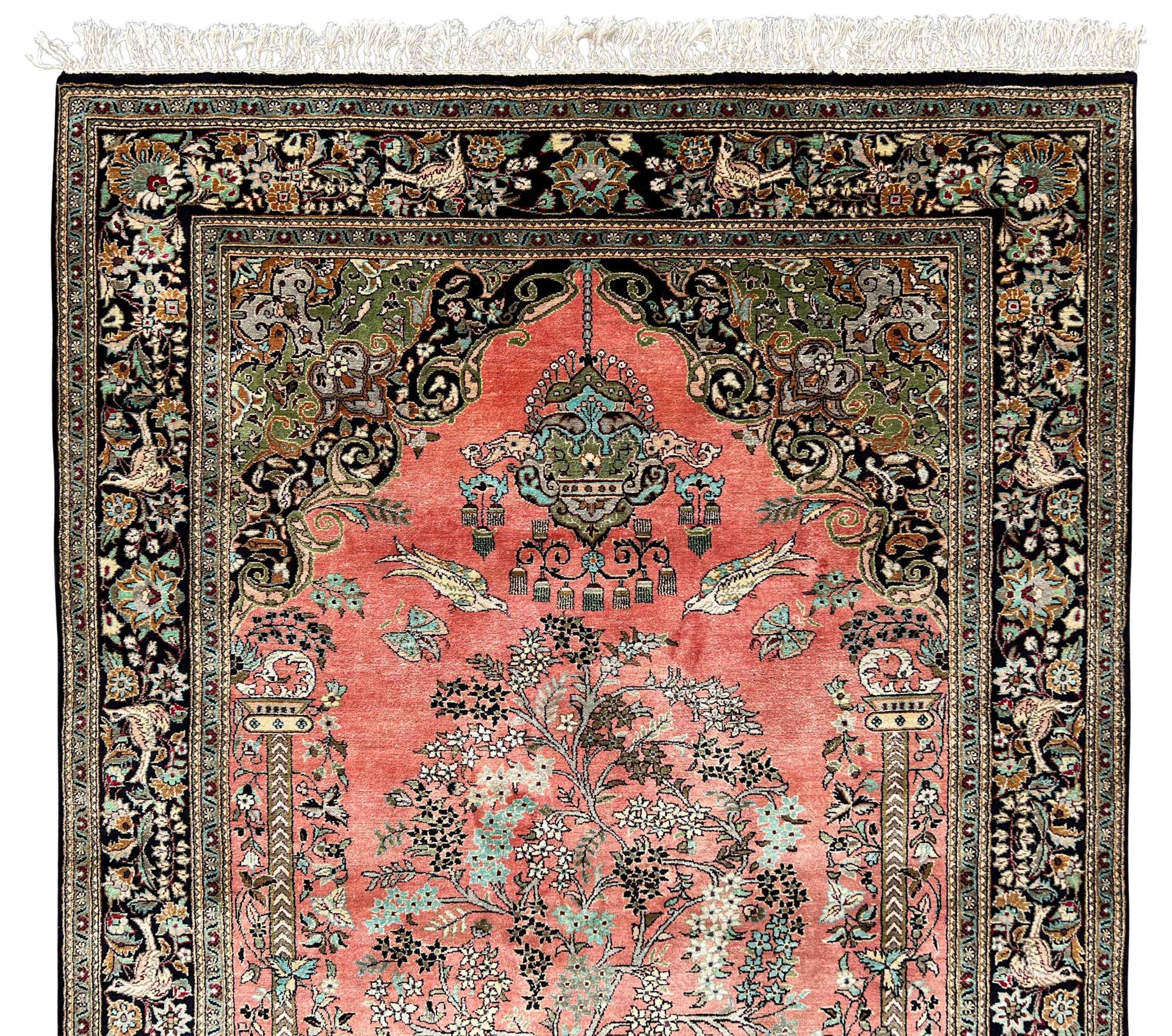 Ghom. Oriental carpet. Silk. - Image 2 of 8