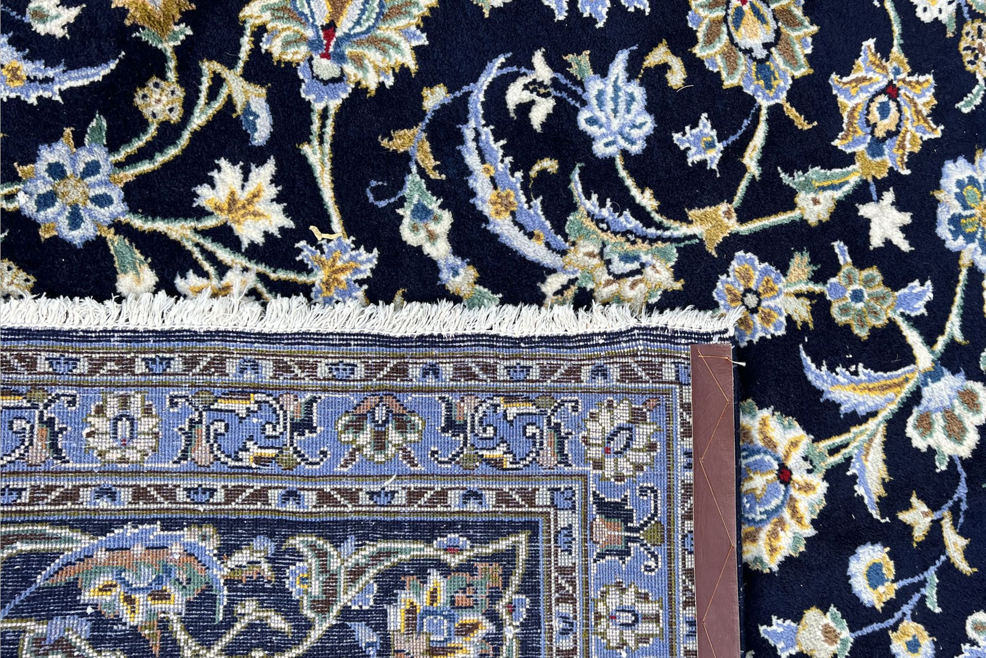 Keshan. Oriental carpet. Patterned through. - Image 15 of 16