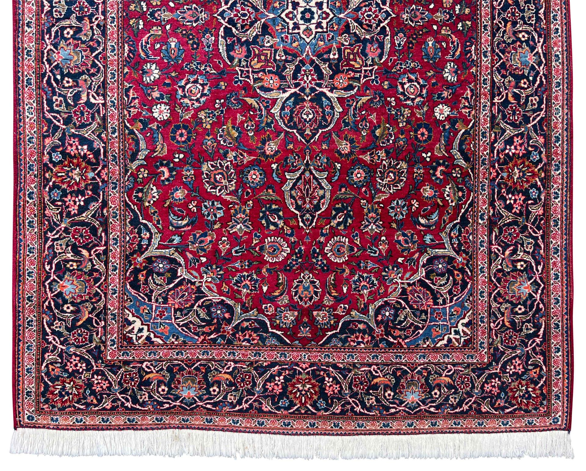 Keshan. Oriental carpet. - Image 4 of 9