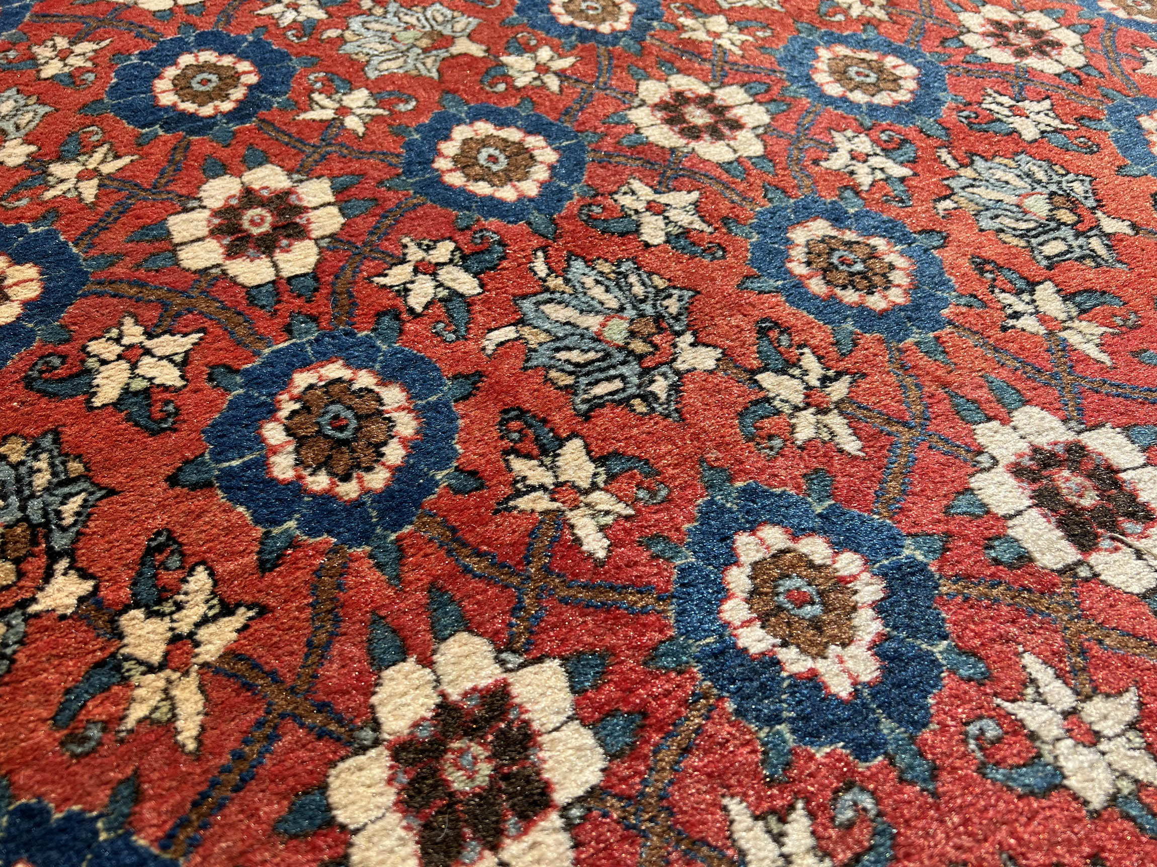 Veramin oriental carpet. Patterned through. - Image 6 of 9