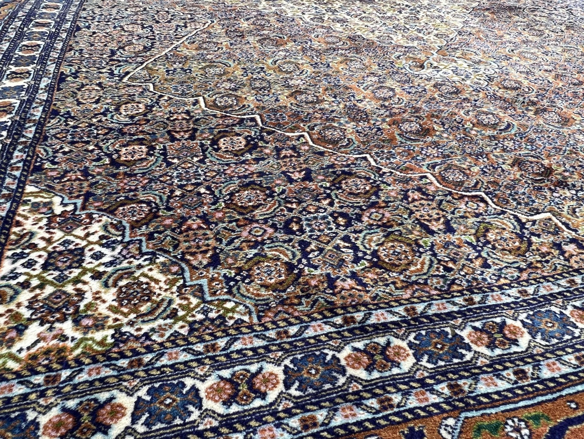 Tabriz. Oriental carpet. - Image 9 of 11
