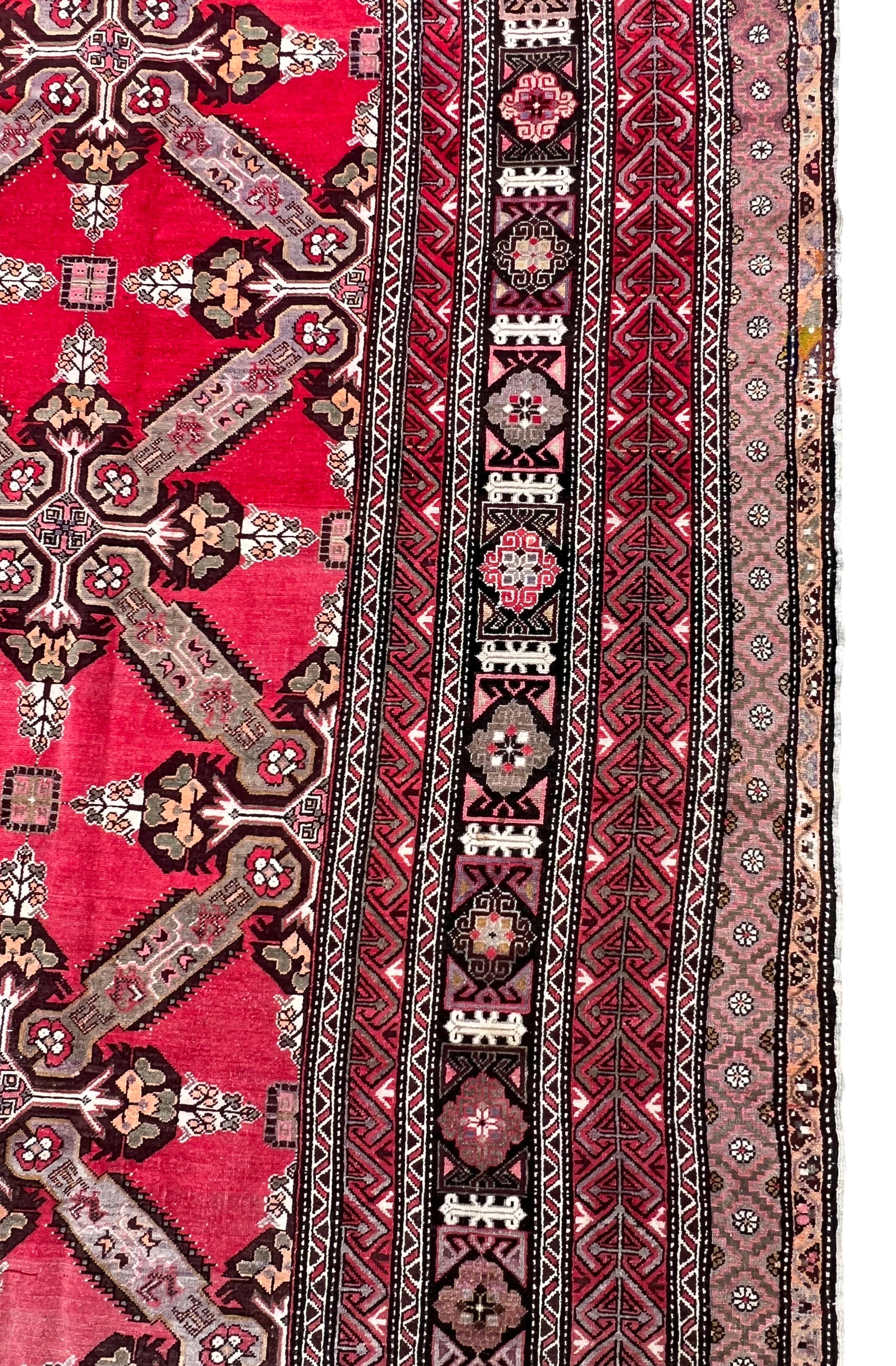Derbent. Large oriental carpet with Seichur design. 20th century. - Image 6 of 15