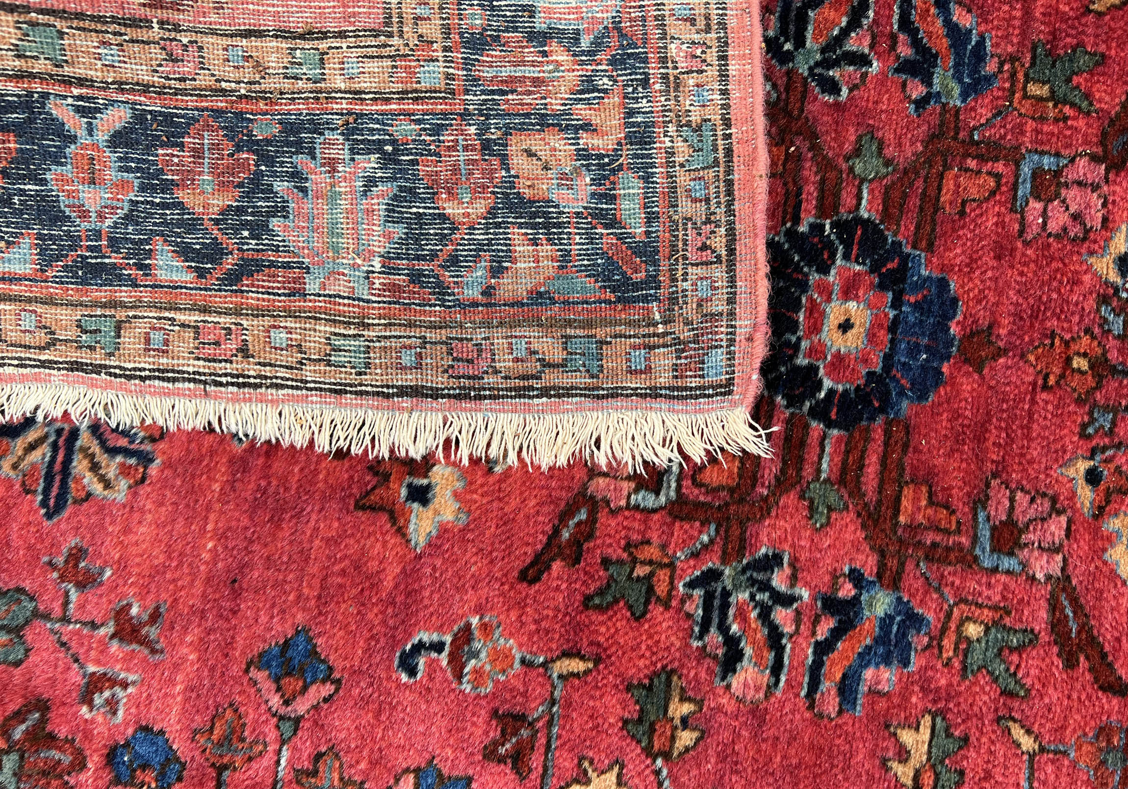 Saruk. US re-import. Oriental carpet. Around 1920. - Image 6 of 7