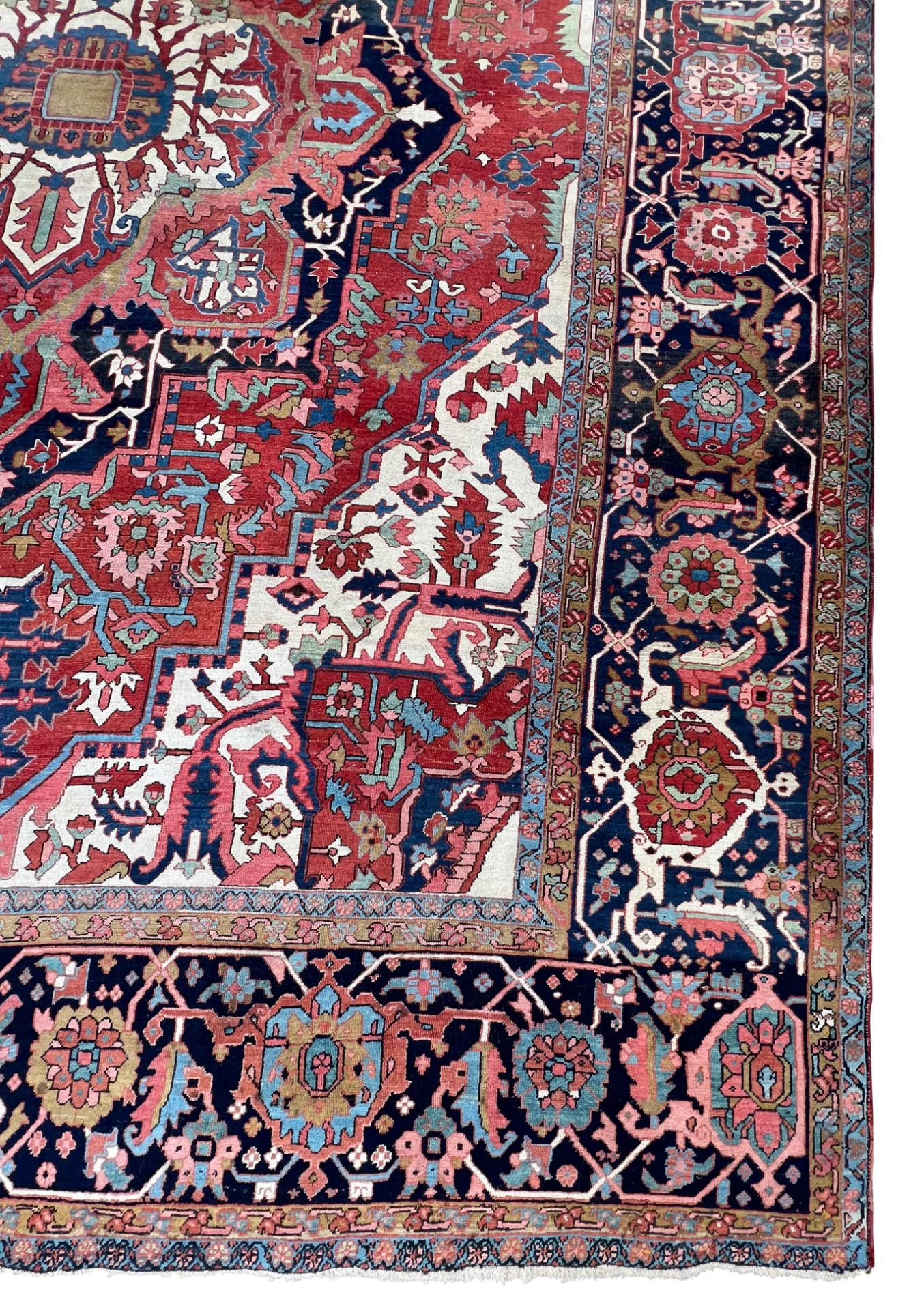 Serapi Heriz. 19th century. Palace carpet. - Image 10 of 19