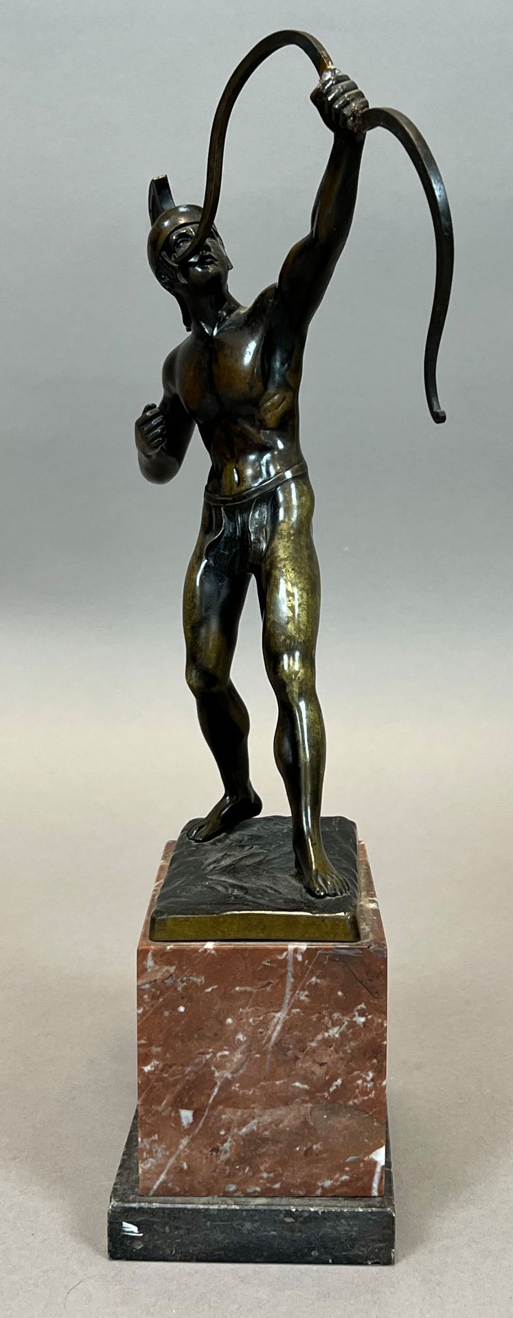 Hans GURADZE (1861 - 1922). Bogenschütze. Bronze. - Bild 5 aus 14