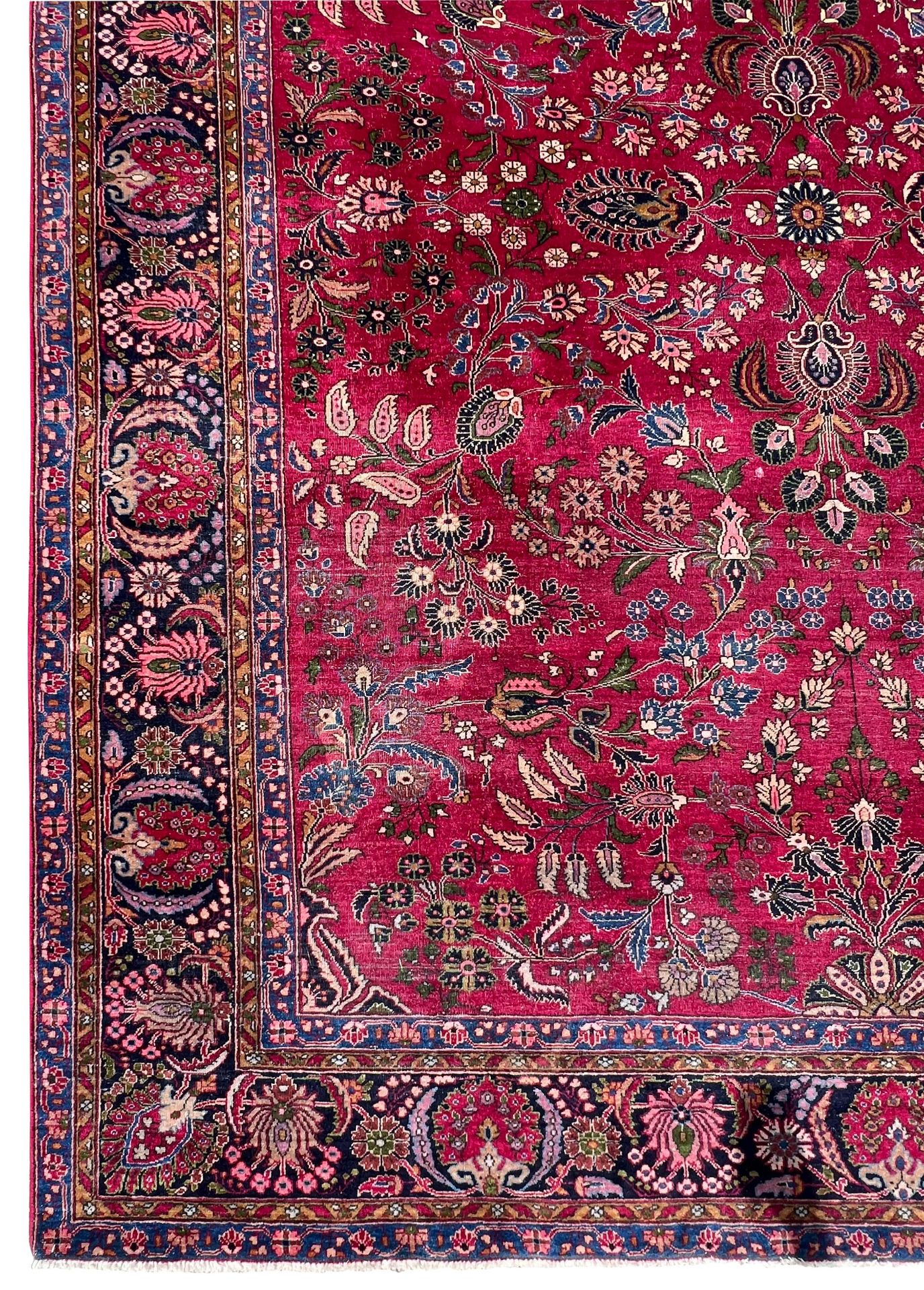 Saruk. Oriental carpet. Around 1920. Allover design. - Image 5 of 13