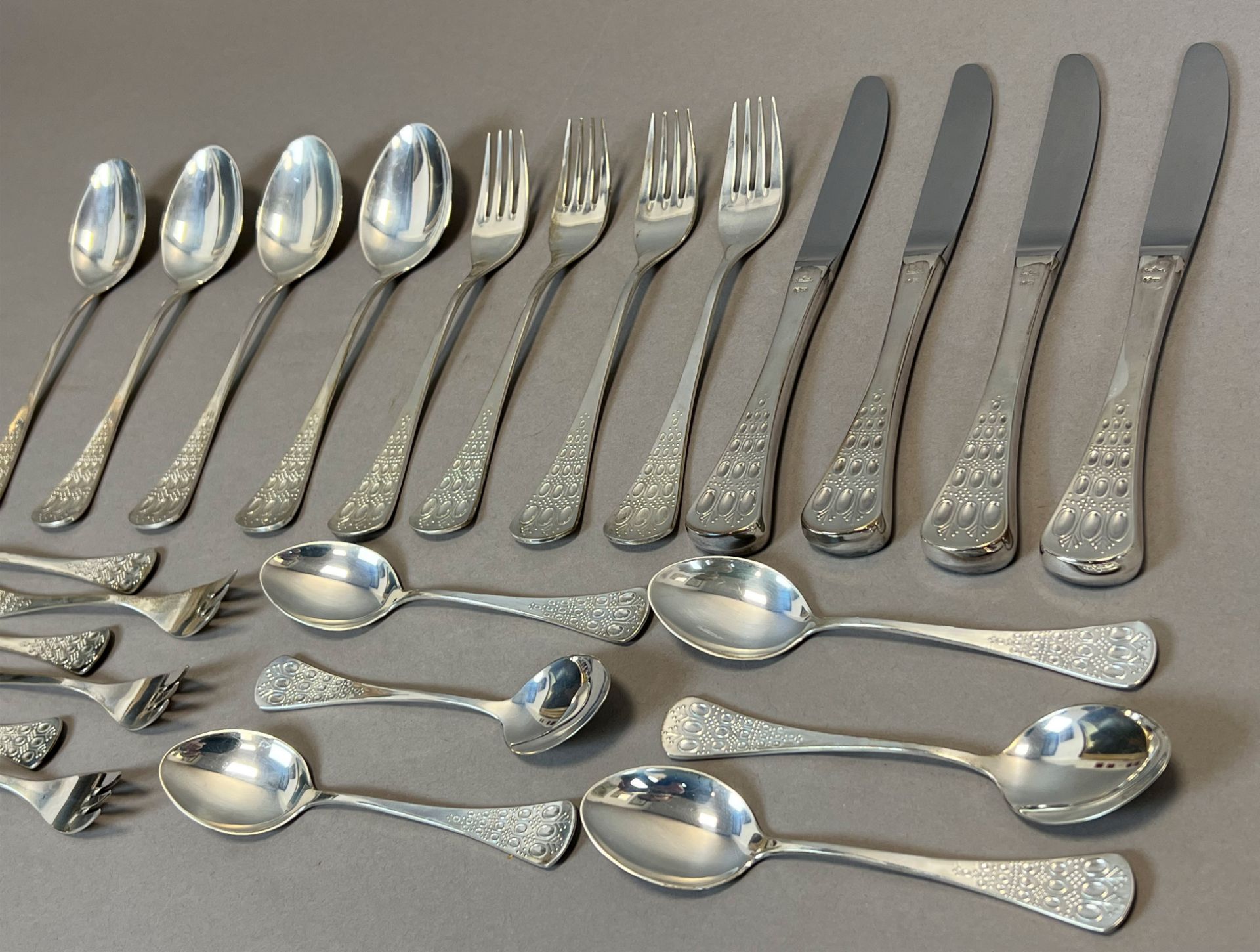 Sterling 925 silver cutlery. ROSENTHAL. Model "Romance". 24 pieces. - Image 3 of 6