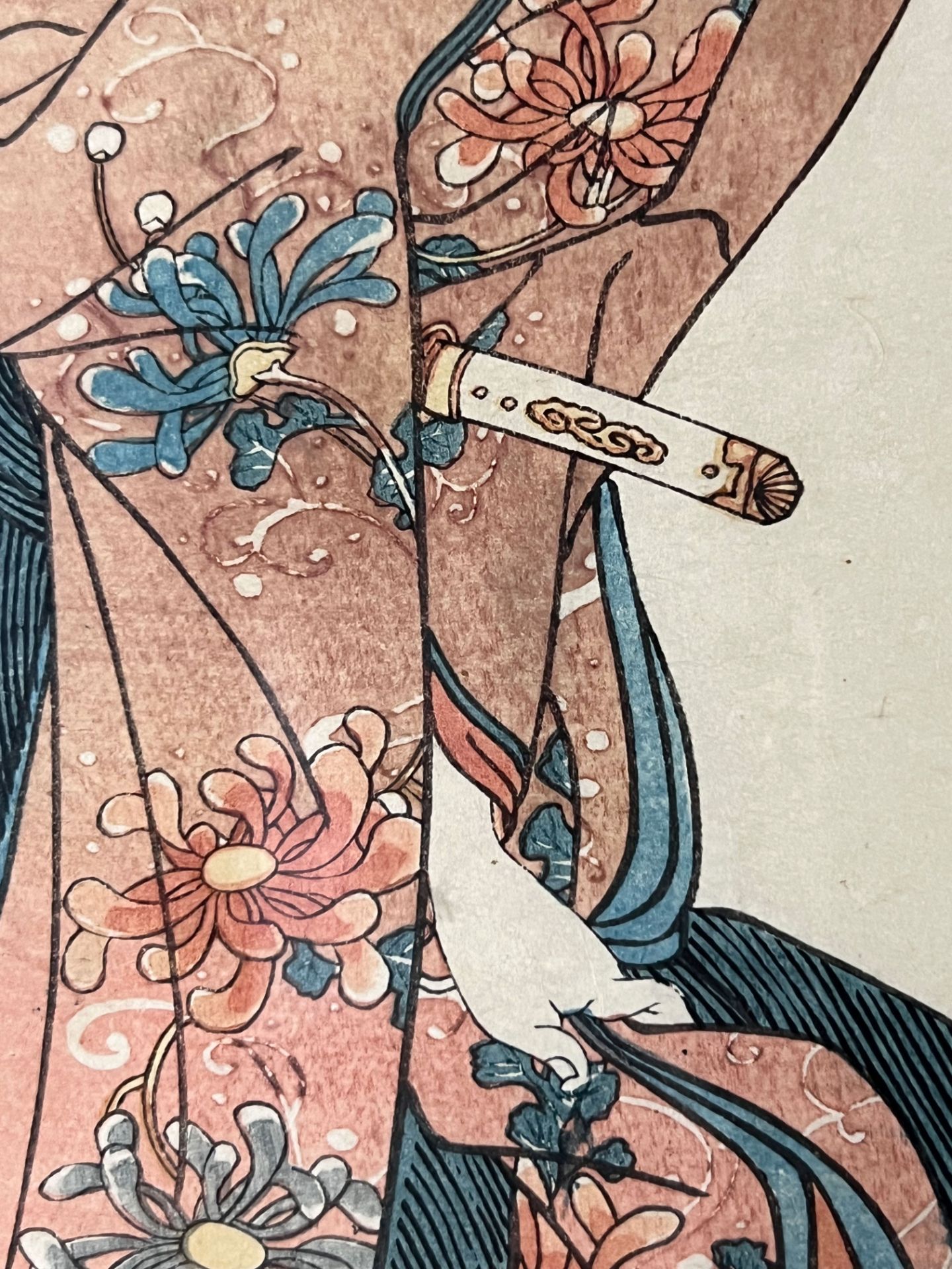 Kuniyoshi UTAGAWA (1798 - 1861). Geisha. 1852. - Image 7 of 7