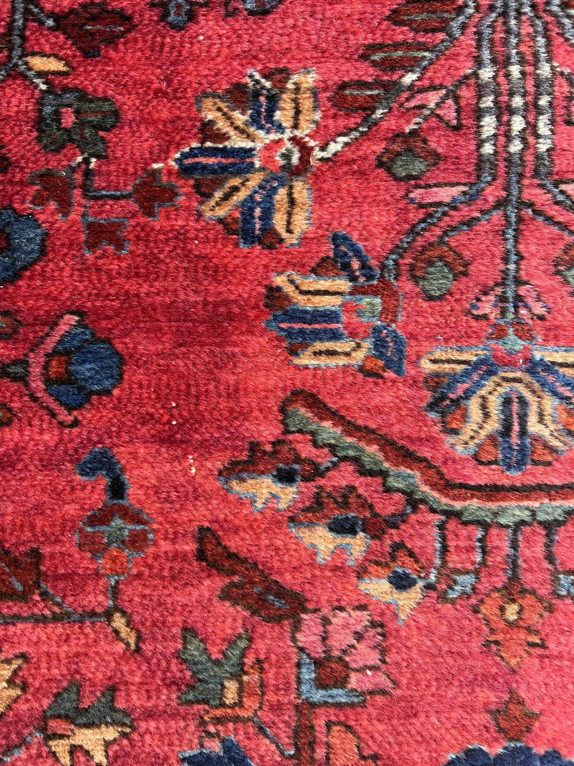 Saruk. US re-import. Oriental carpet. Around 1920. - Image 4 of 7