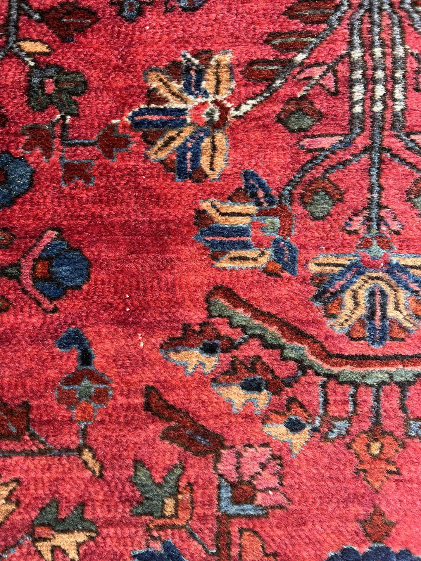 Saruk. US re-import. Oriental carpet. Around 1920. - Image 4 of 7