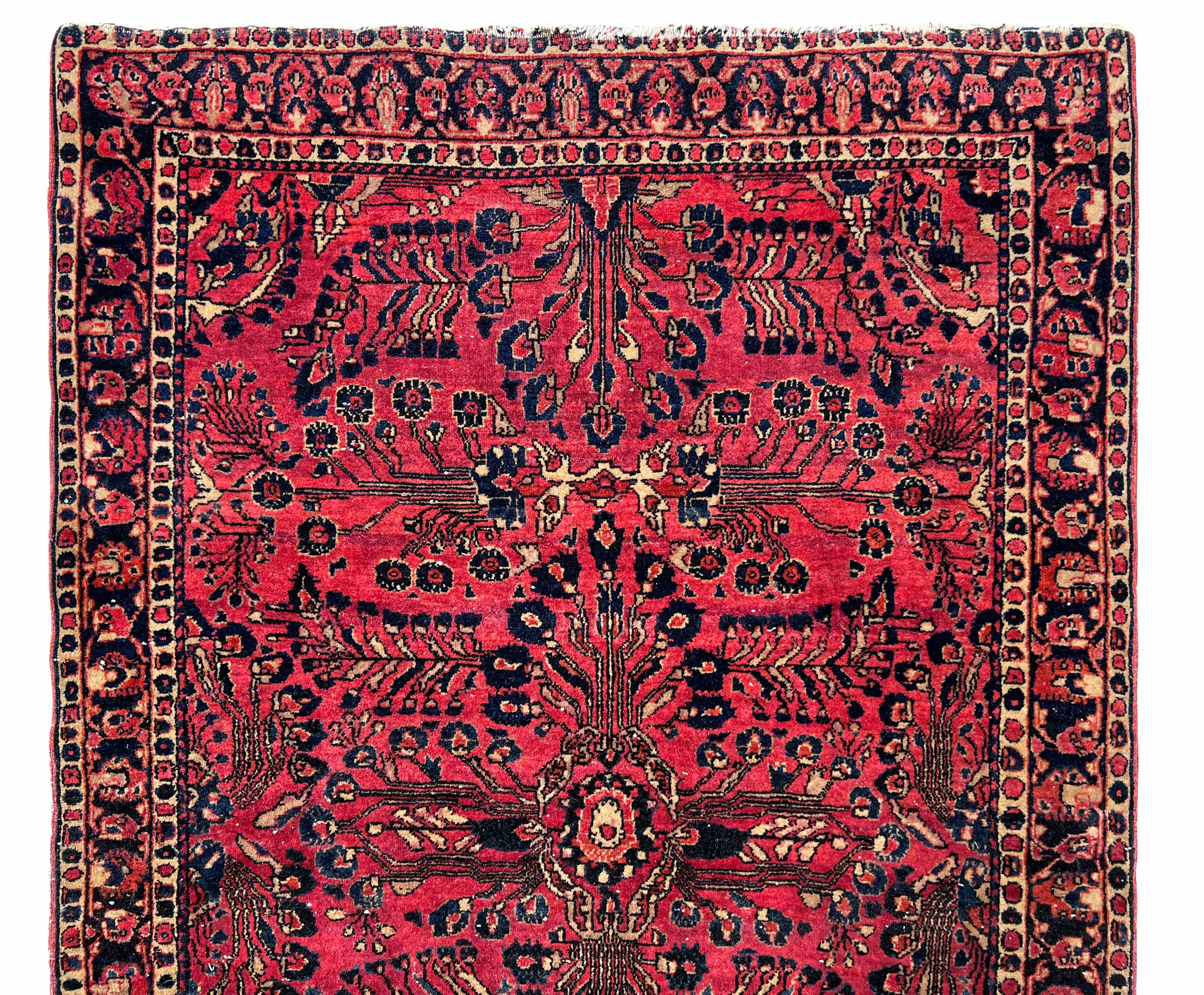 Small-format US Saruk. Oriental carpet. - Image 2 of 7