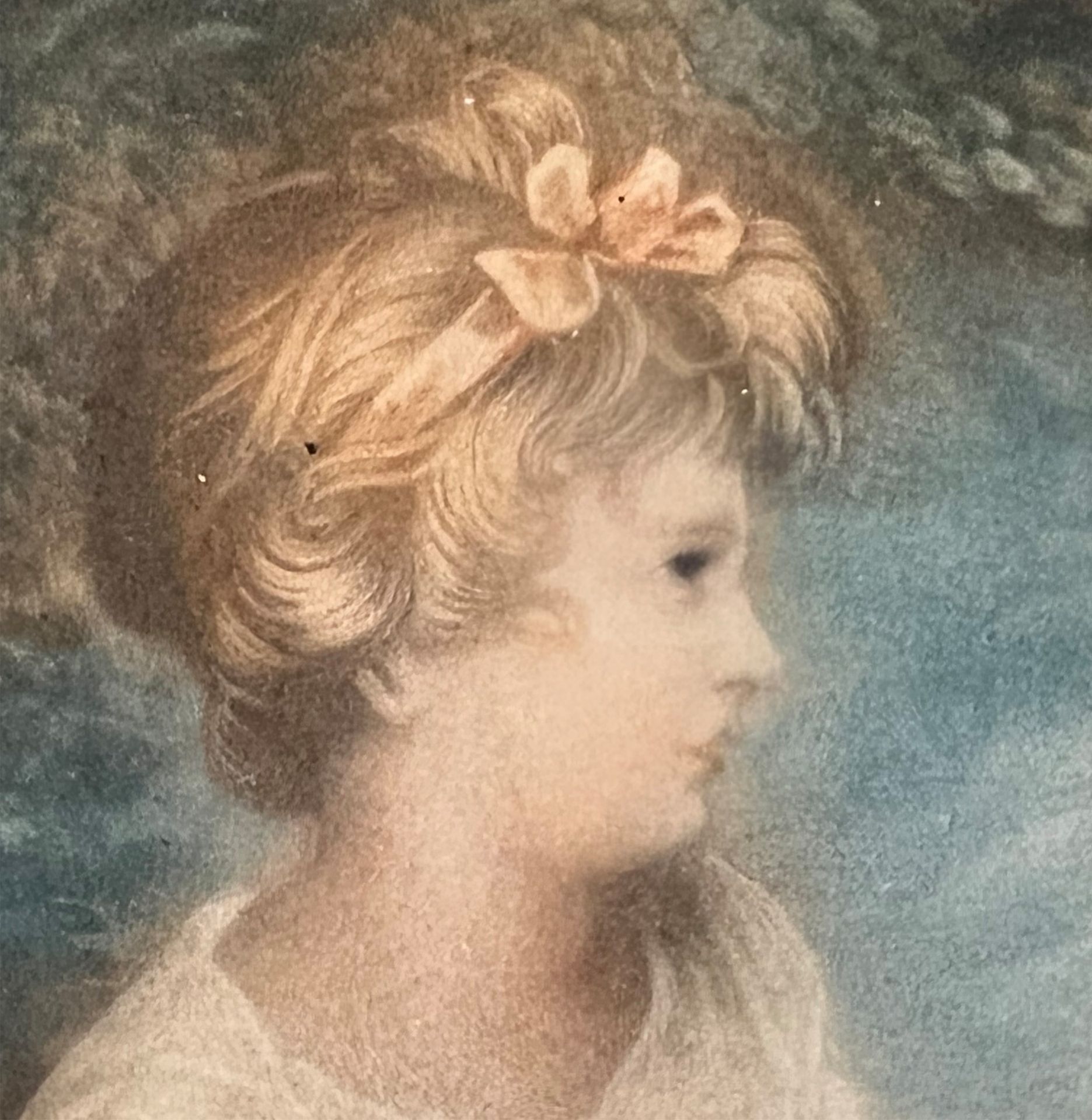 Colour lithograph after Sir Joshua REYNOLDS. "The Age of Innocence". 19th century. - Image 5 of 10