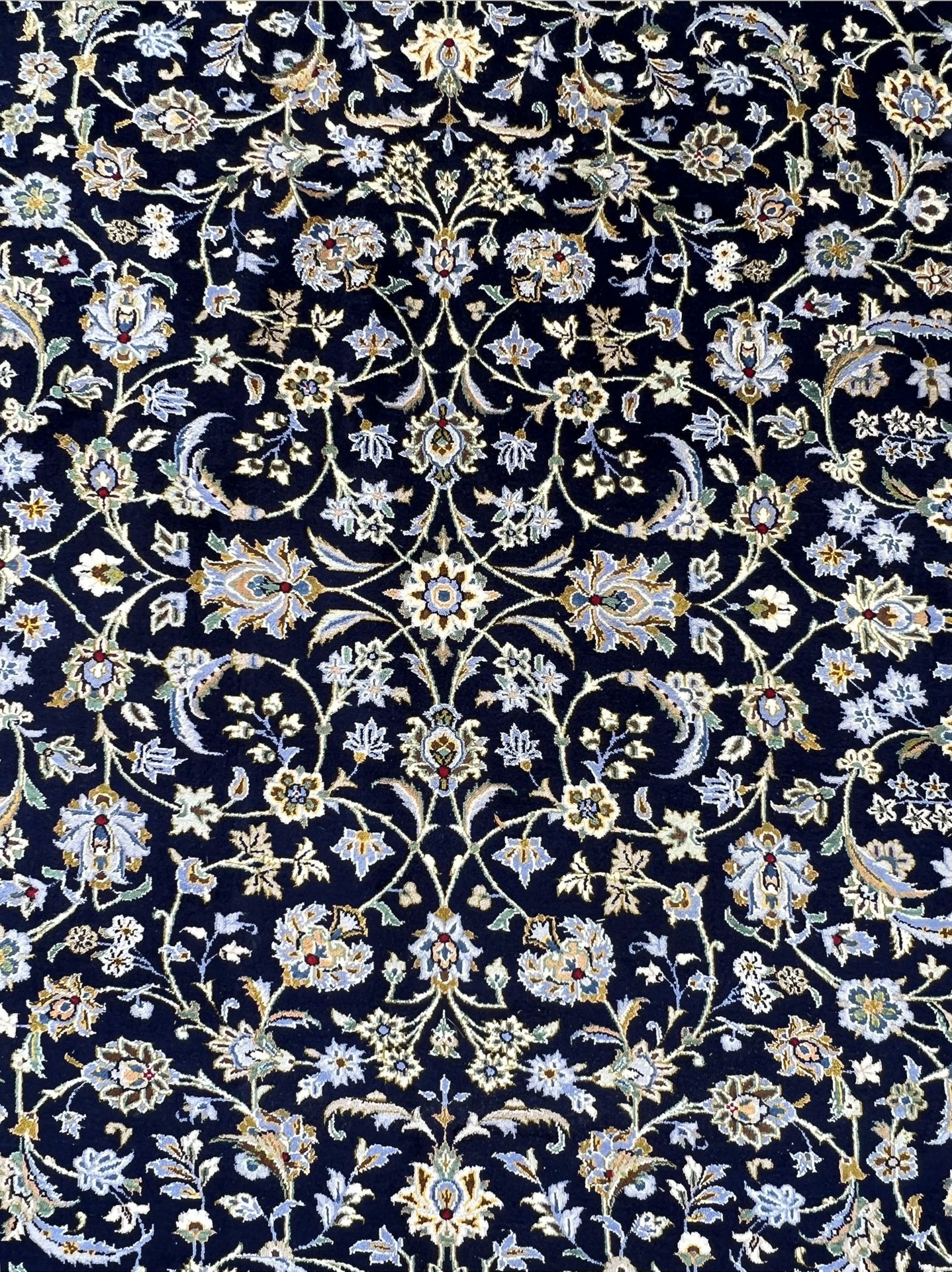 Keshan. Oriental carpet. Patterned through. - Image 6 of 16