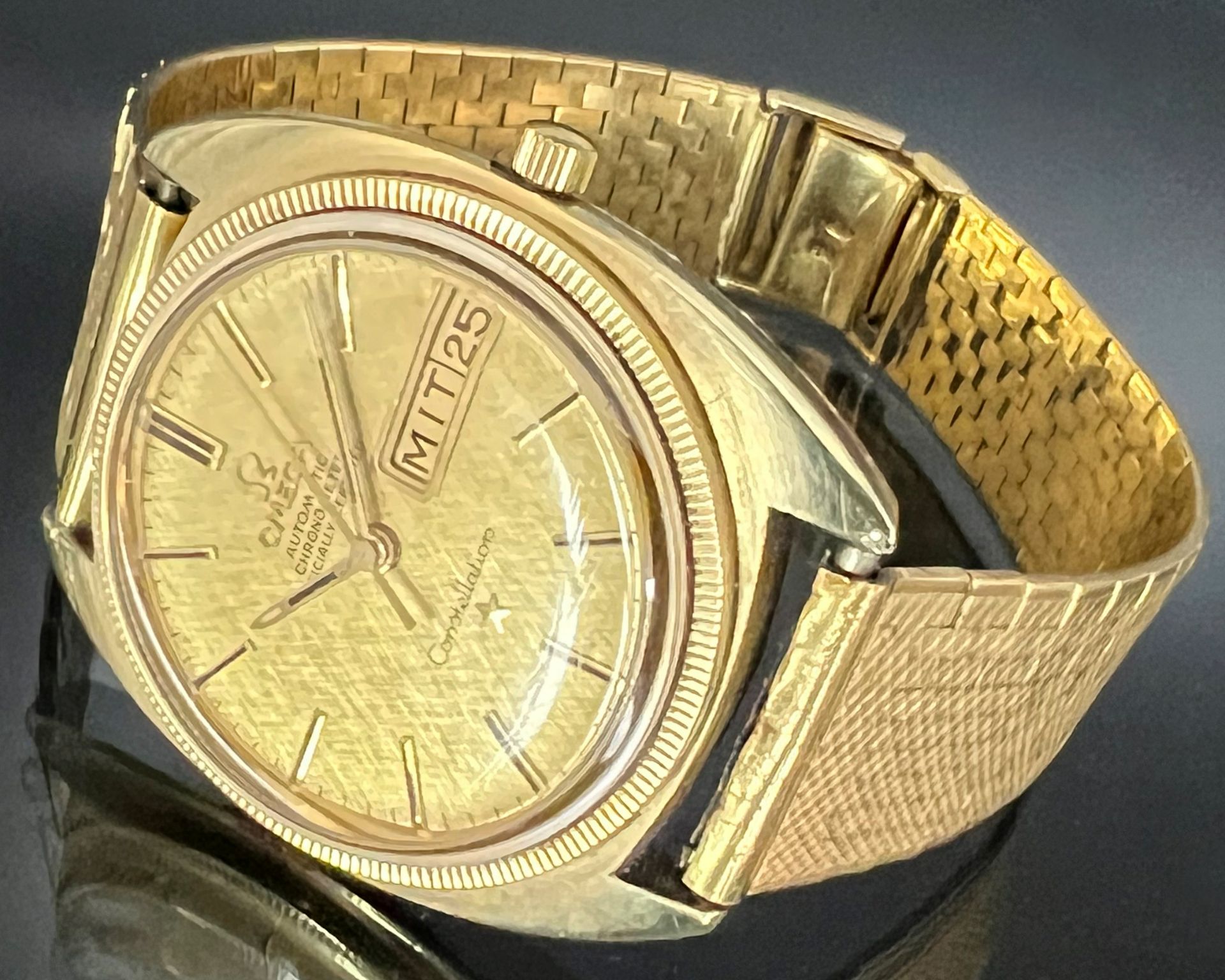 Men's wrist watch OMEGA Constellation Day-Date. Automatic. Chronometer.