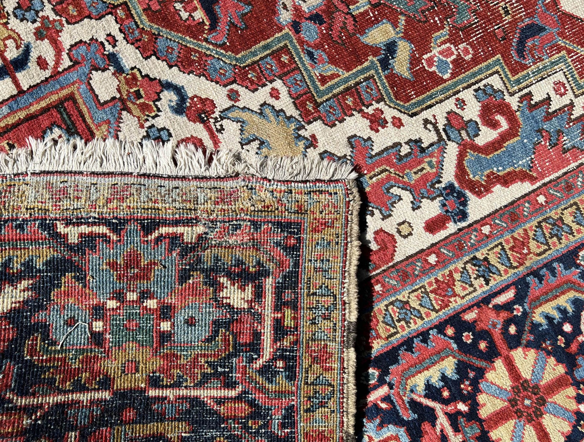 Heriz. Oriental carpet. Around 1910. - Image 16 of 17