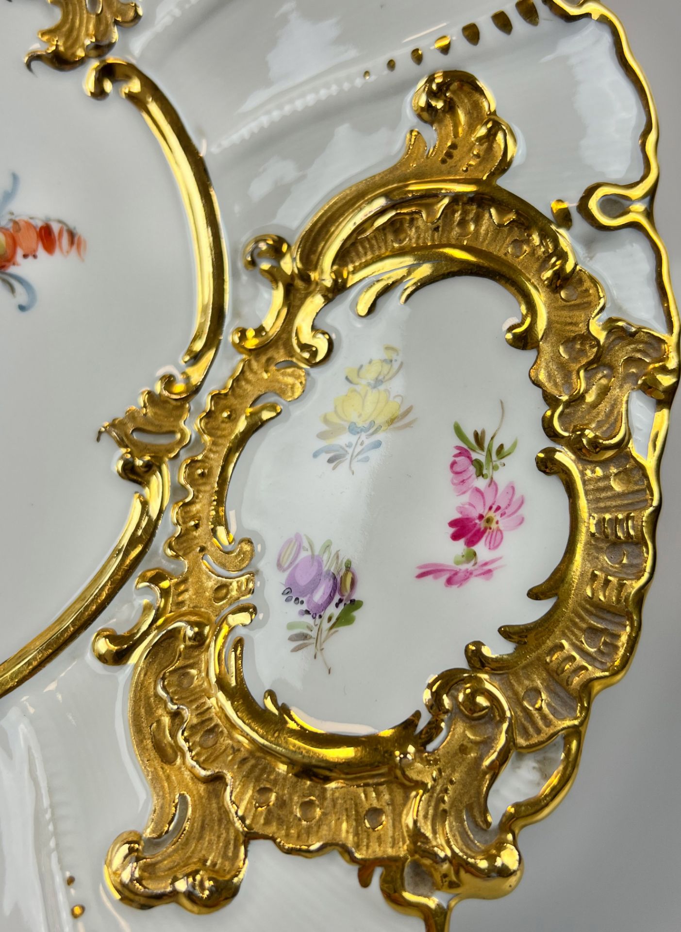 State plate MEISSEN. Around 1900. 1st choice. - Image 7 of 9