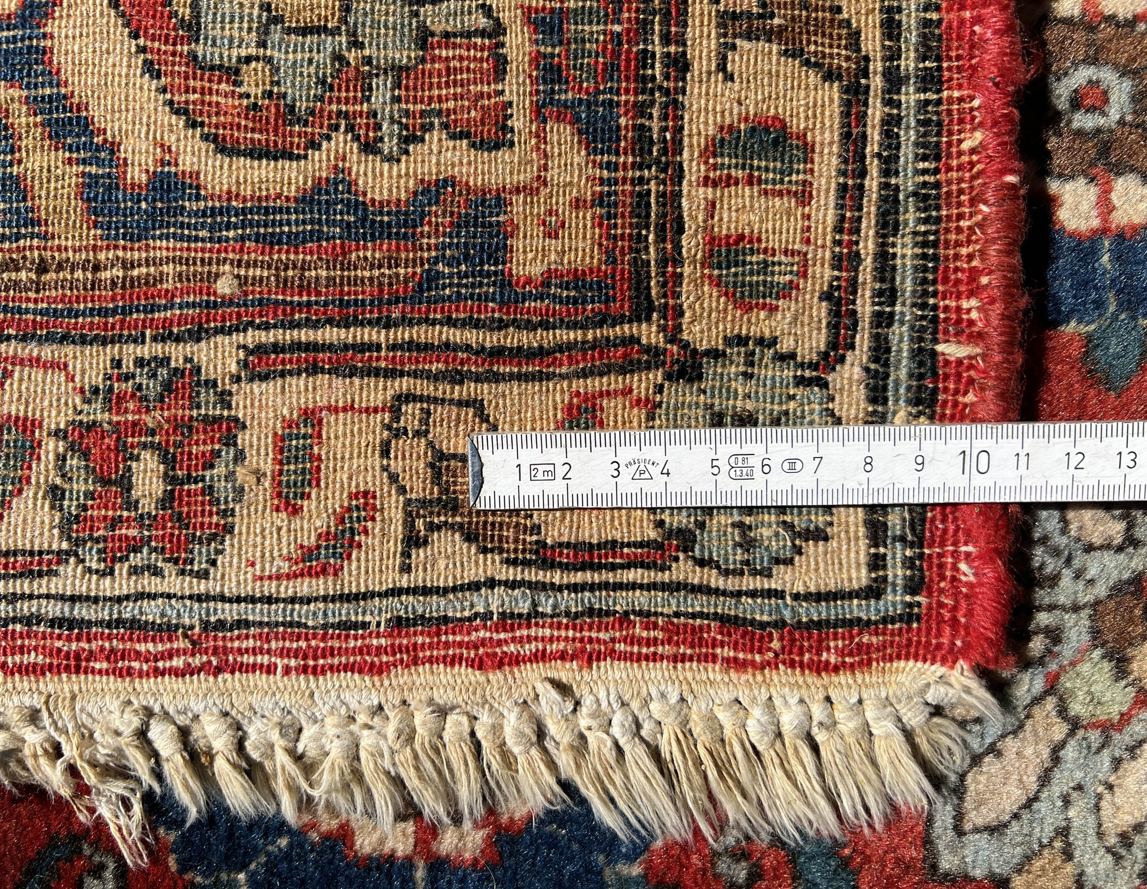 Veramin oriental carpet. Patterned through. - Image 9 of 9