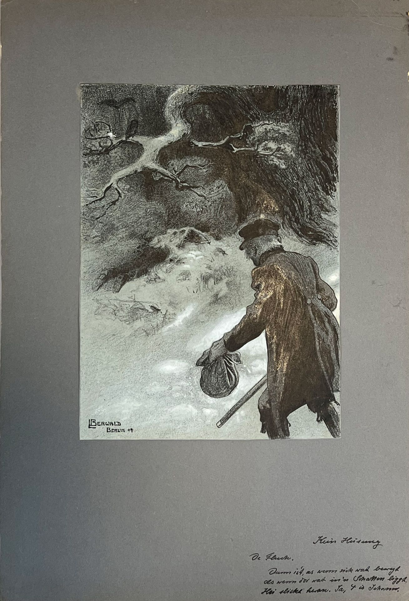 Ludwig BERWALD (1865 - 1943). Konvolut 4 Illustrationen. - Bild 5 aus 9