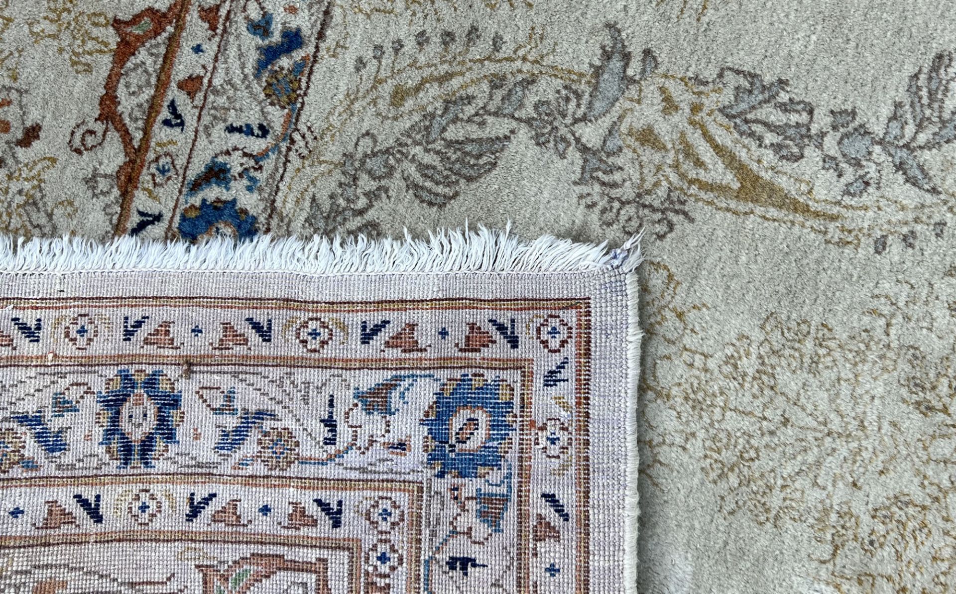 Keshan. Oriental carpet. Mid 20th century. - Image 16 of 17