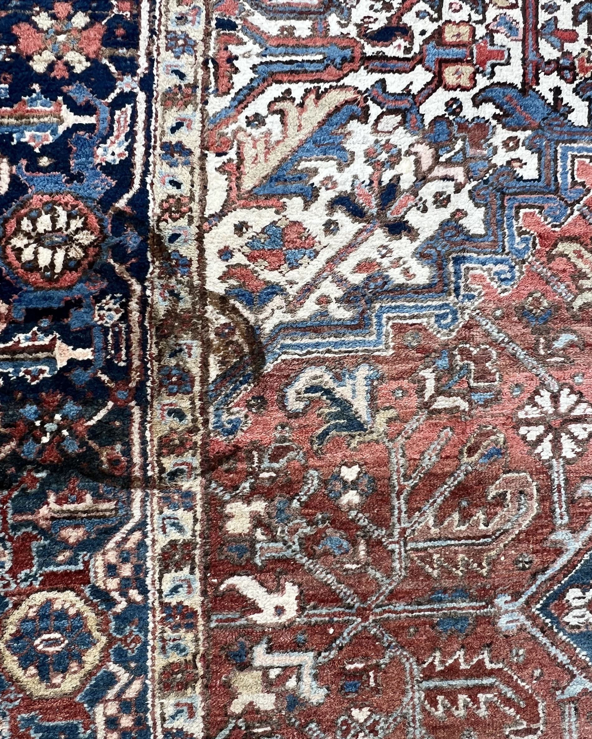 Heriz. Oriental carpet. Middle 20th century. - Image 9 of 13