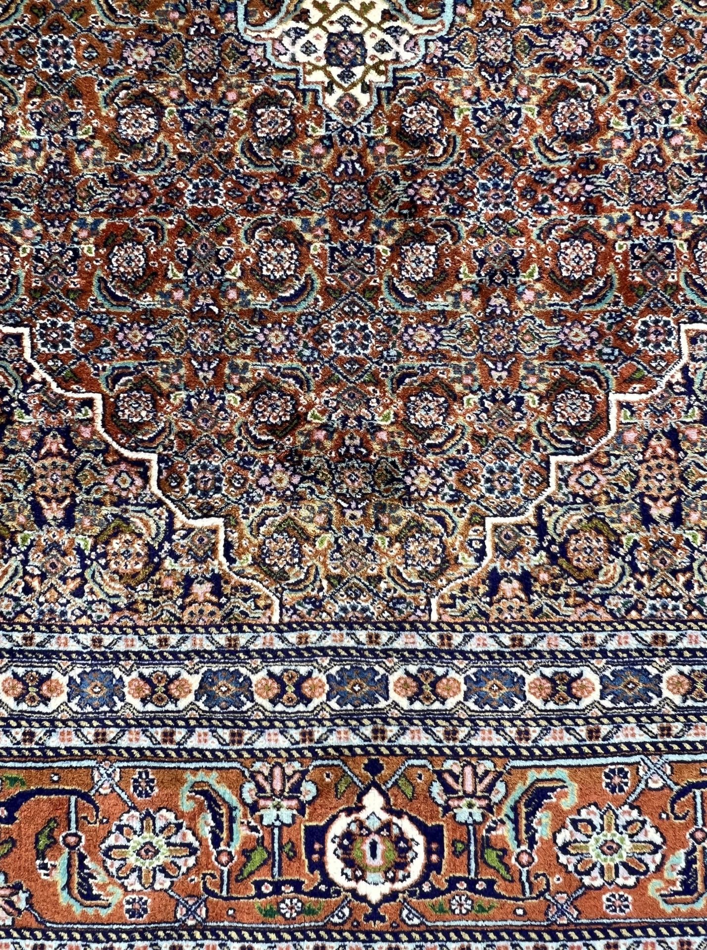 Tabriz. Oriental carpet. - Image 8 of 11