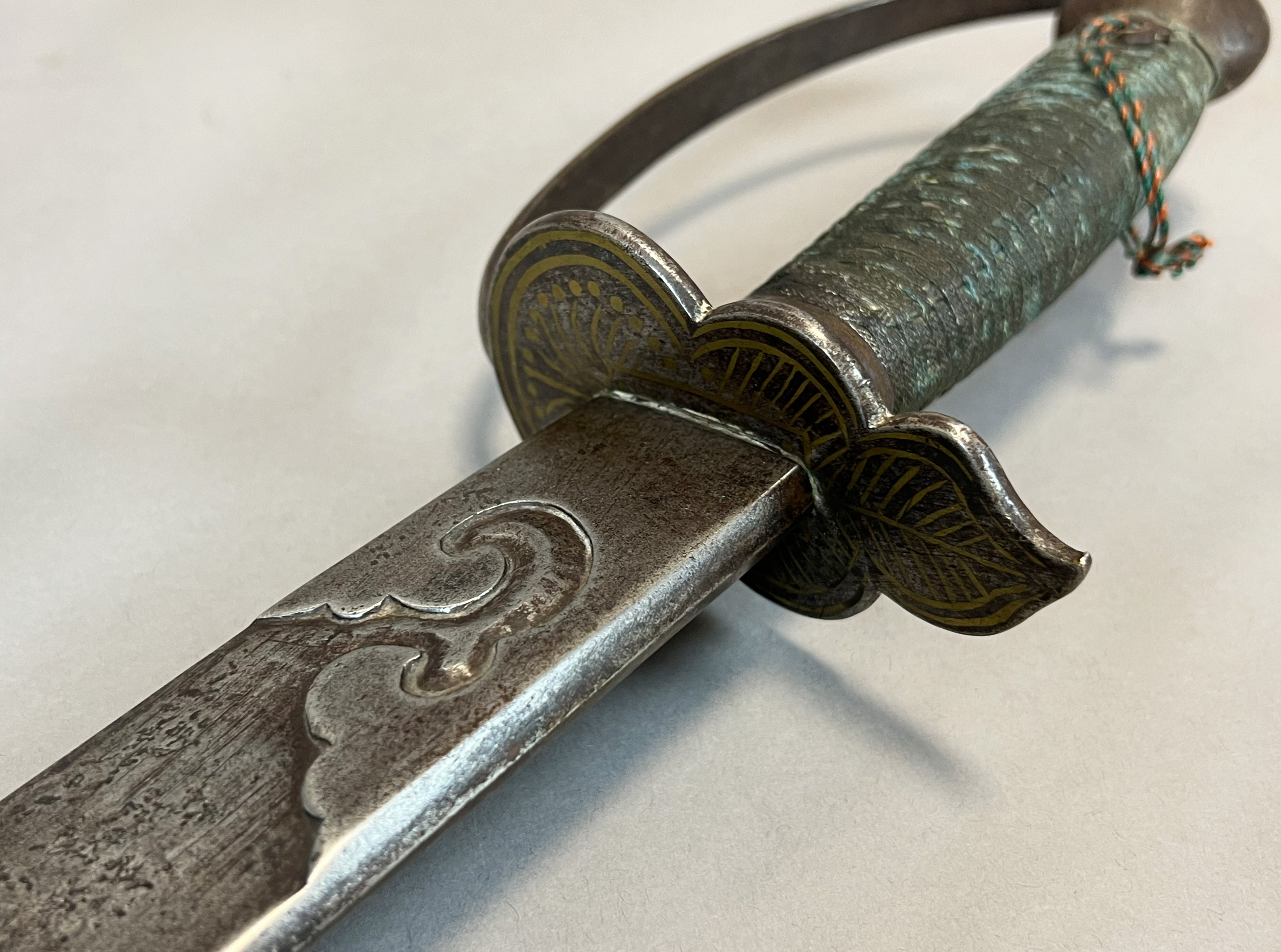 Antique iron sword. China. 20th century. - Image 3 of 4