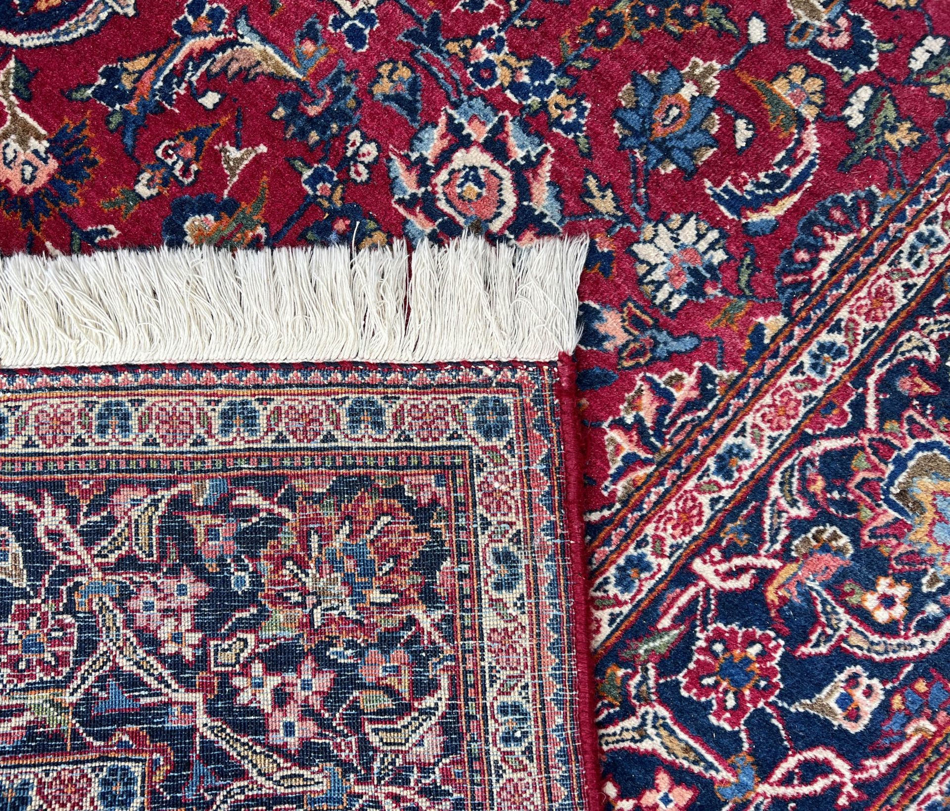 Keshan. Oriental carpet. - Image 8 of 9