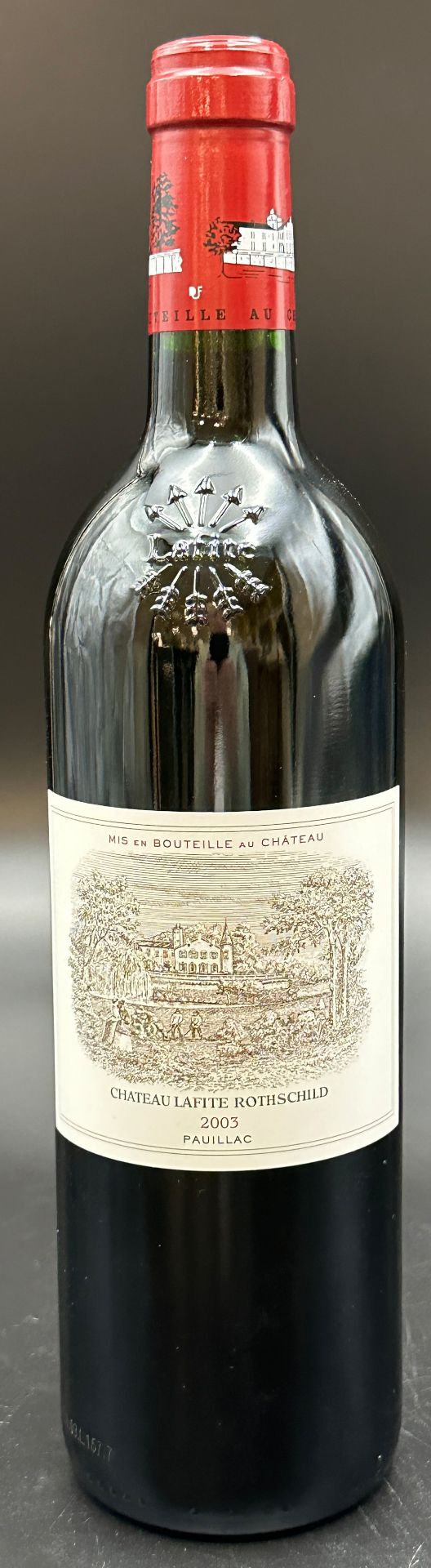 1 bottle of red wine. Château Lafite ROTHSCHILD. Pauillac. 2003. France.