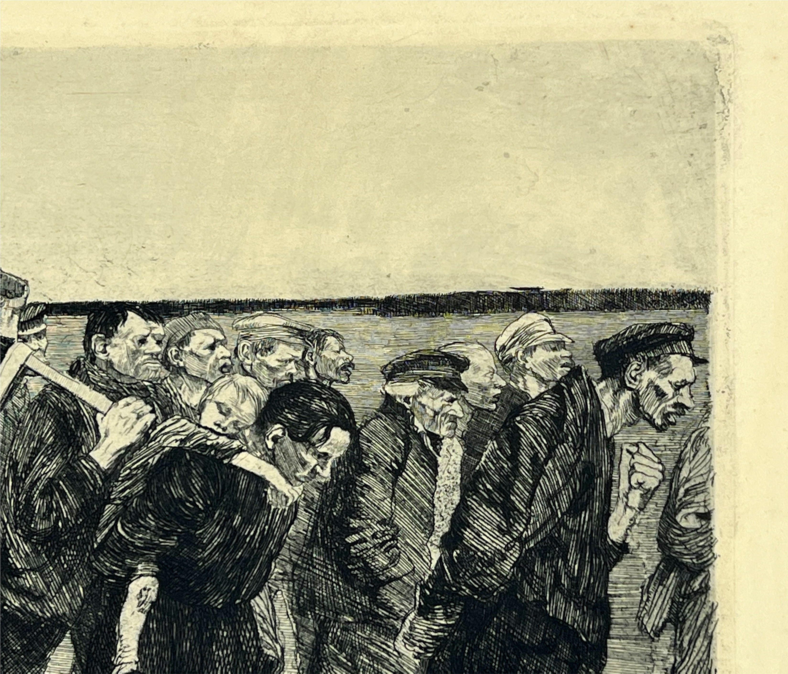 Käthe KOLLWITZ (1867 - 1945). Weaver's train. 1893/1897. - Image 4 of 13