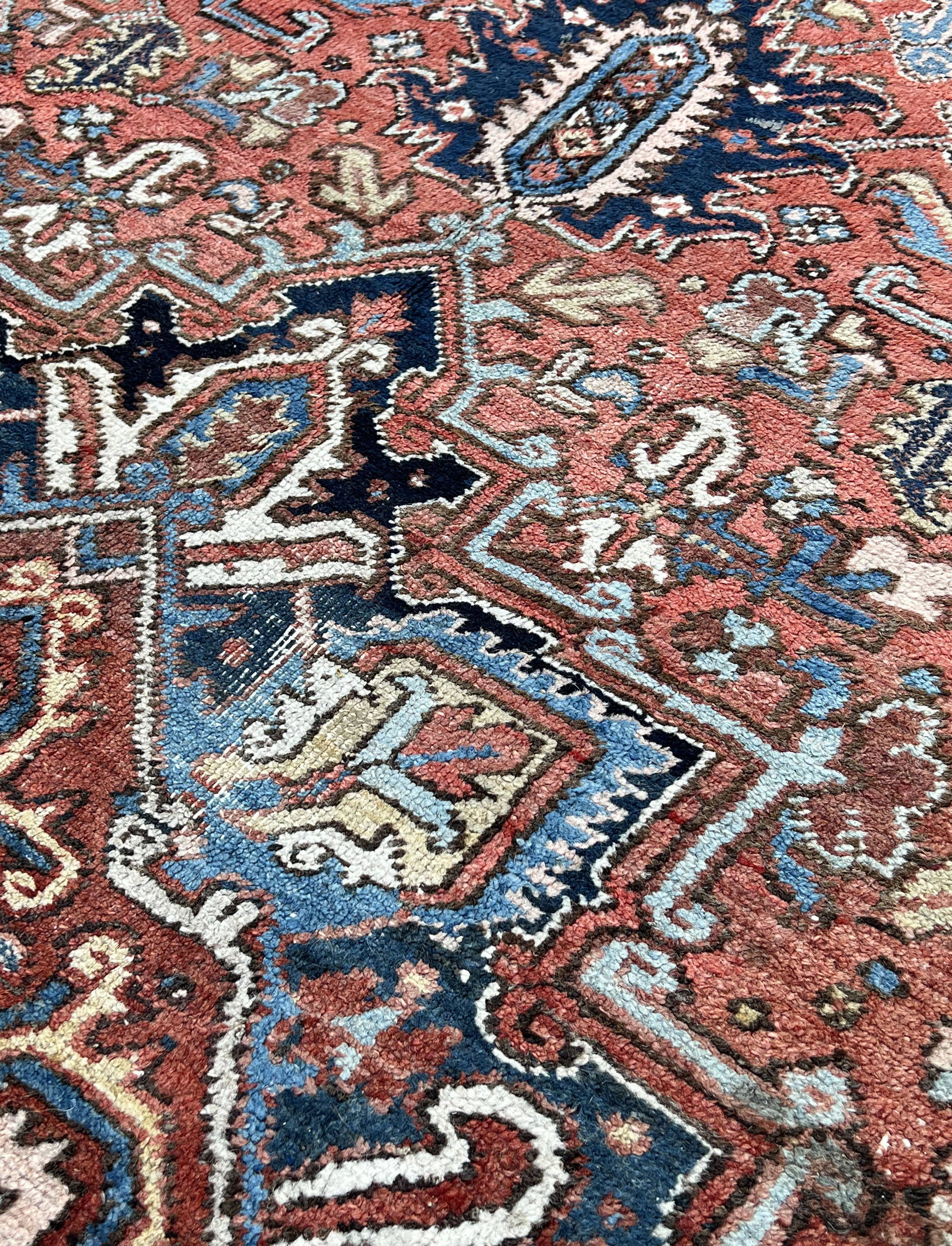 Heriz. Oriental carpet. Middle 20th century. - Image 11 of 13