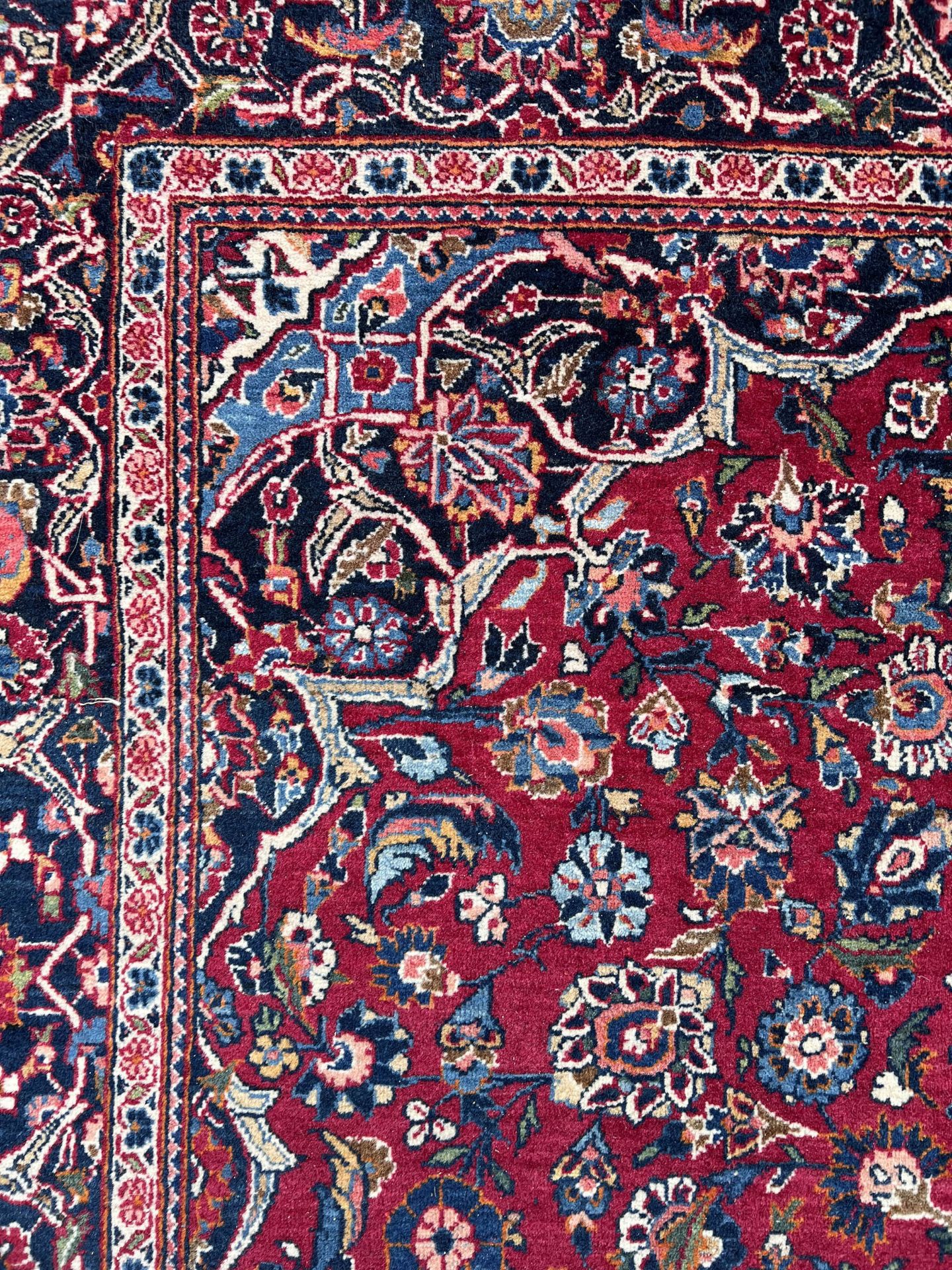 Keshan. Oriental carpet. - Image 6 of 9