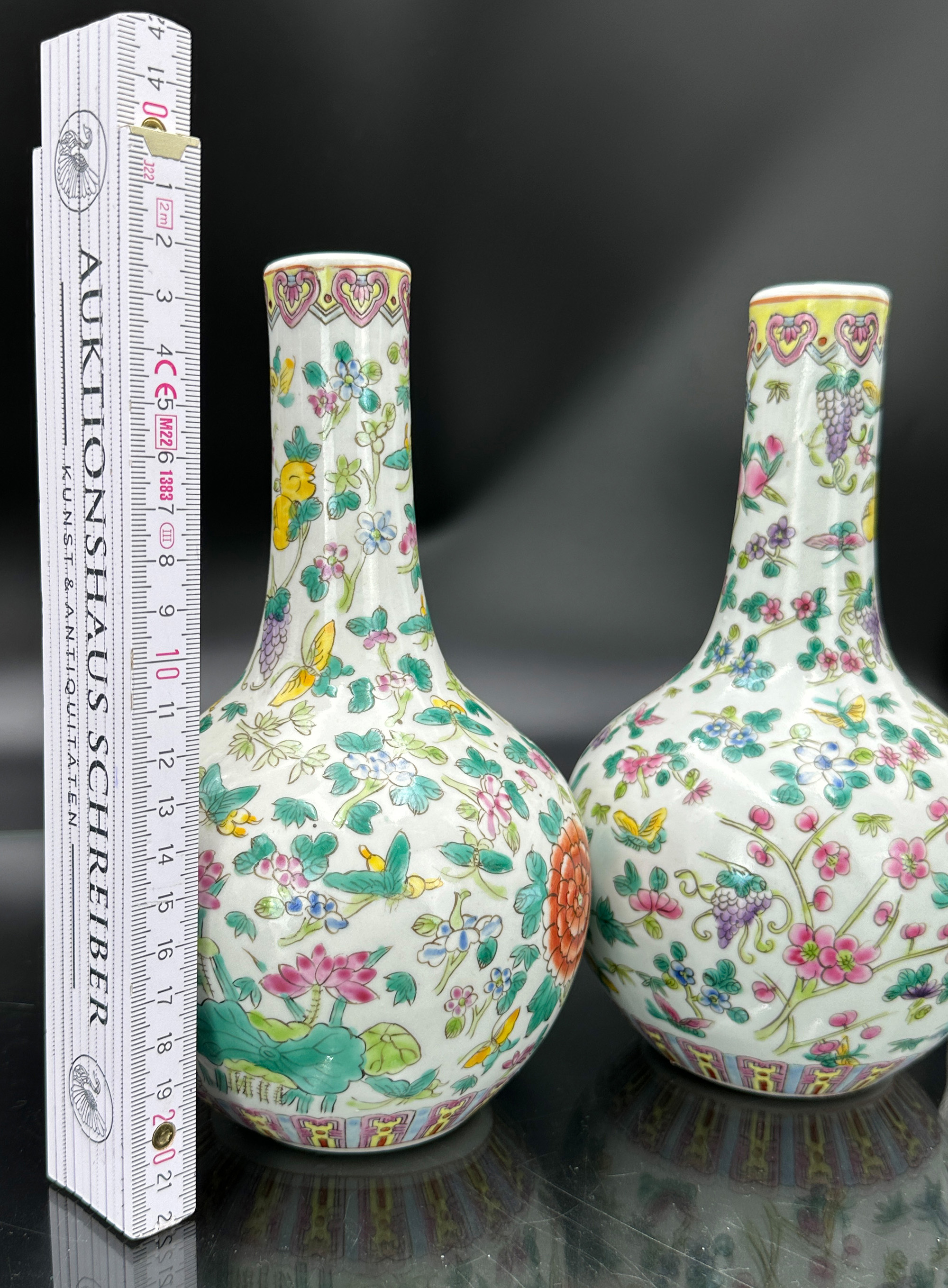 Two vases. China. 20th century. - Image 13 of 16