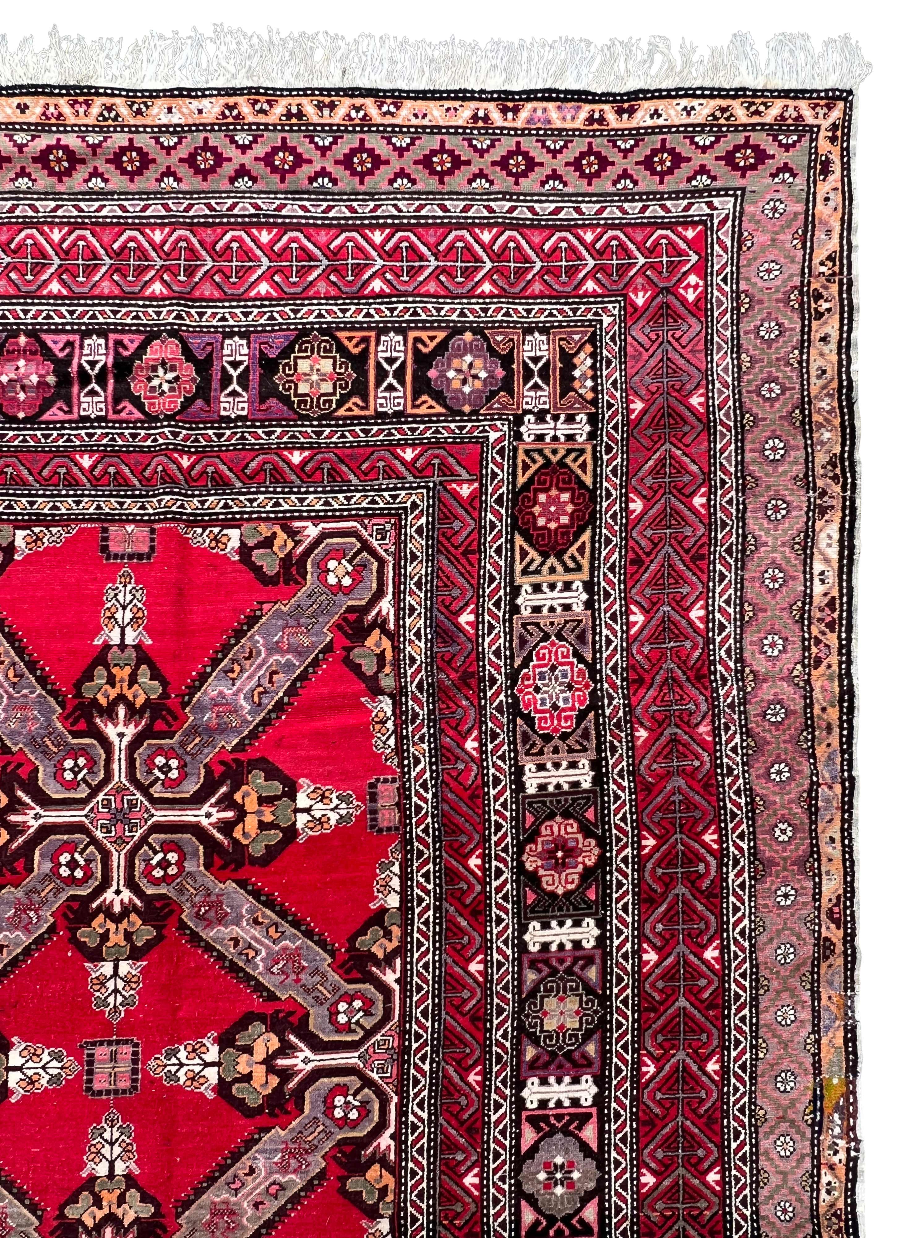 Derbent. Large oriental carpet with Seichur design. 20th century. - Image 3 of 15