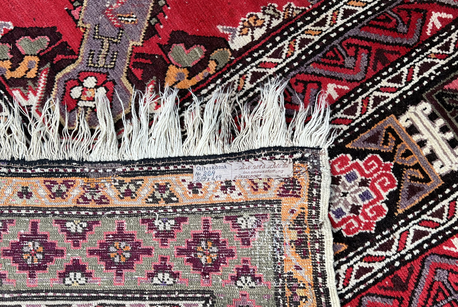 Derbent. Large oriental carpet with Seichur design. 20th century. - Image 14 of 15