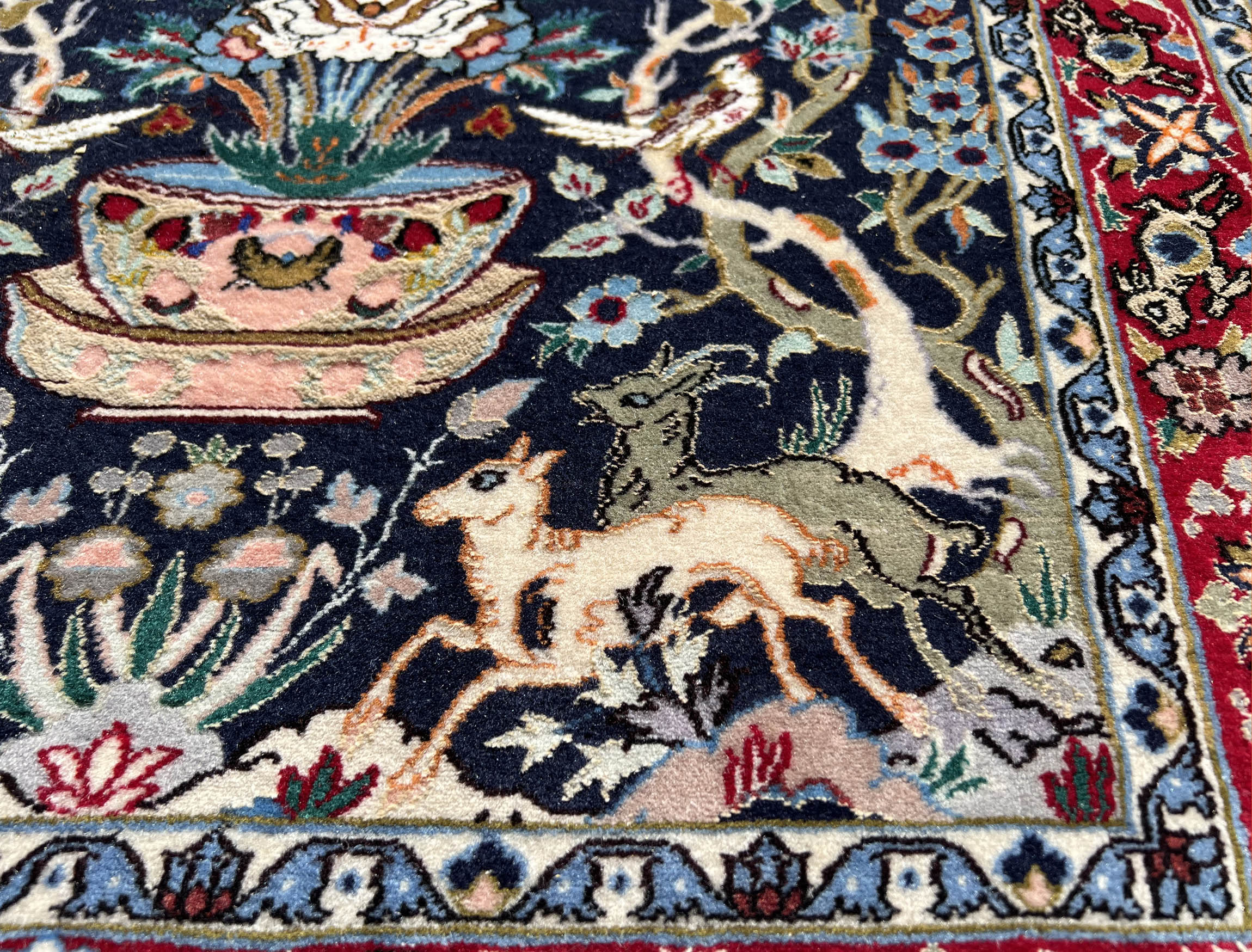 Isfahan. Oriental carpet. - Image 5 of 7