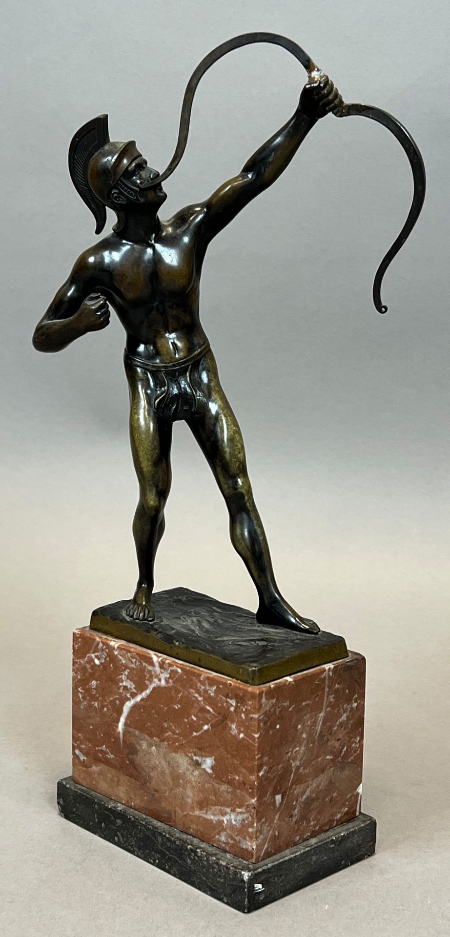 Hans GURADZE (1861 - 1922). Bogenschütze. Bronze.