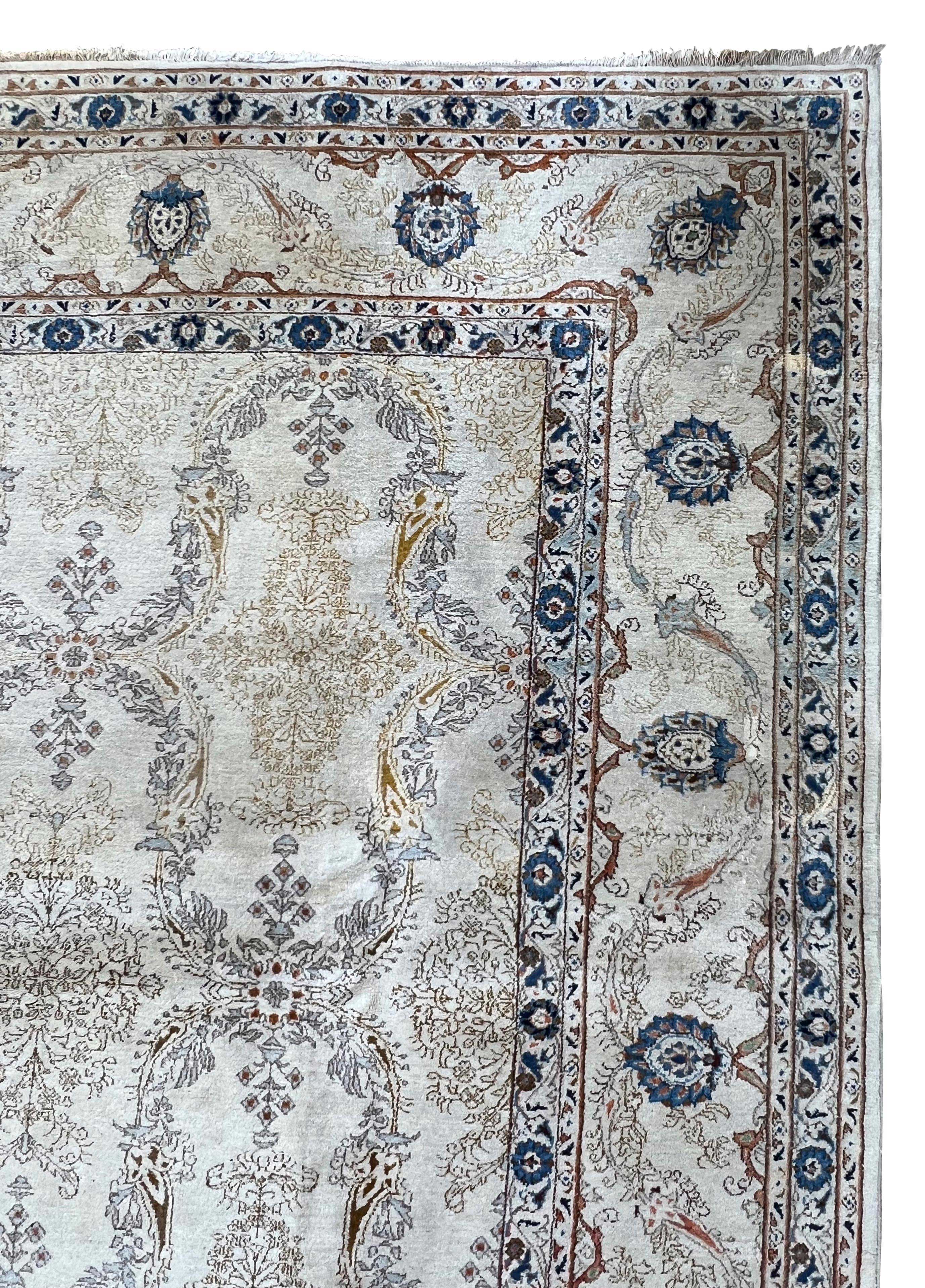 Keshan. Oriental carpet. Mid 20th century. - Image 4 of 17