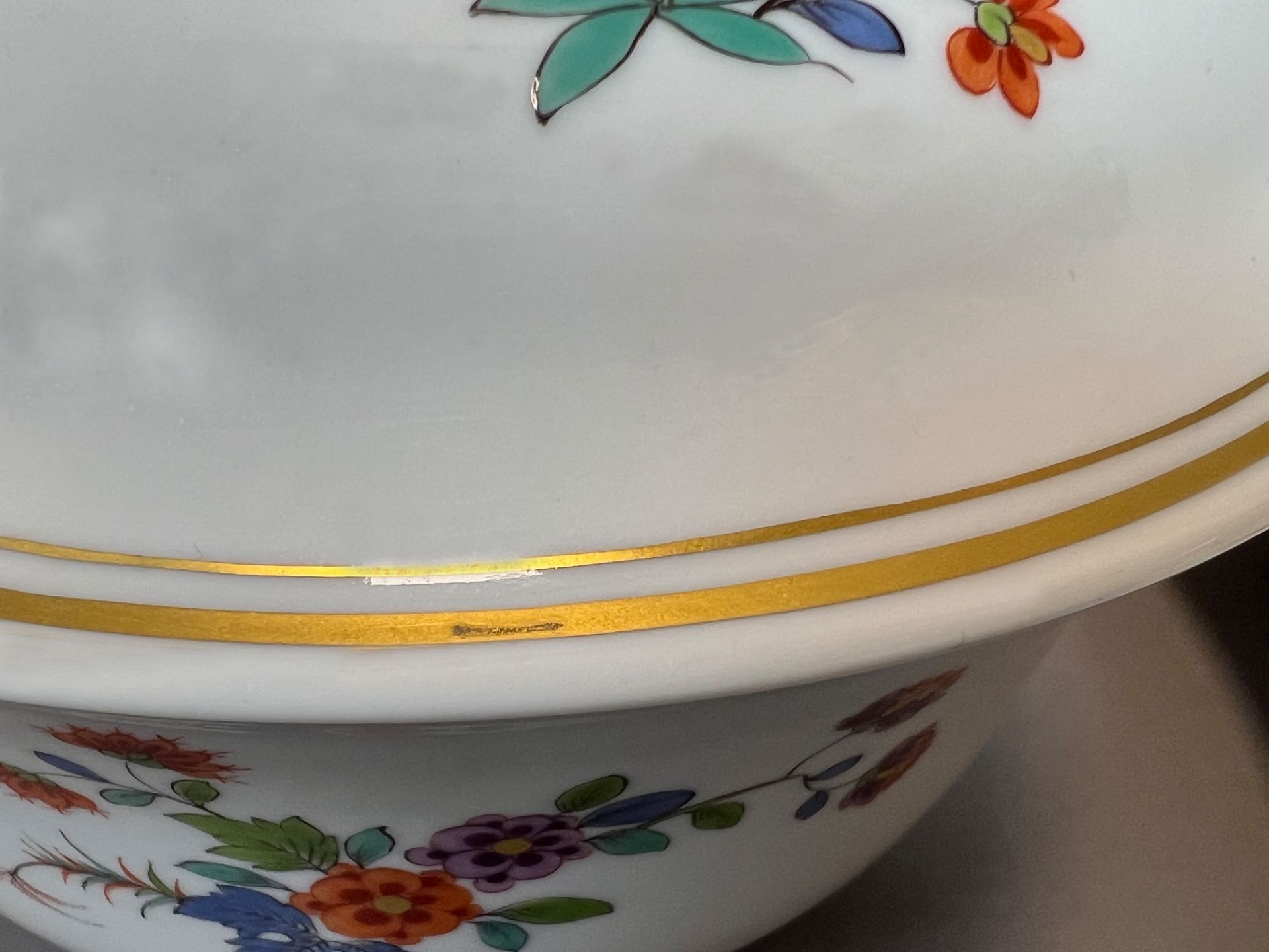 3 parts MEISSEN. 20th century. 1st choice. - Image 9 of 20