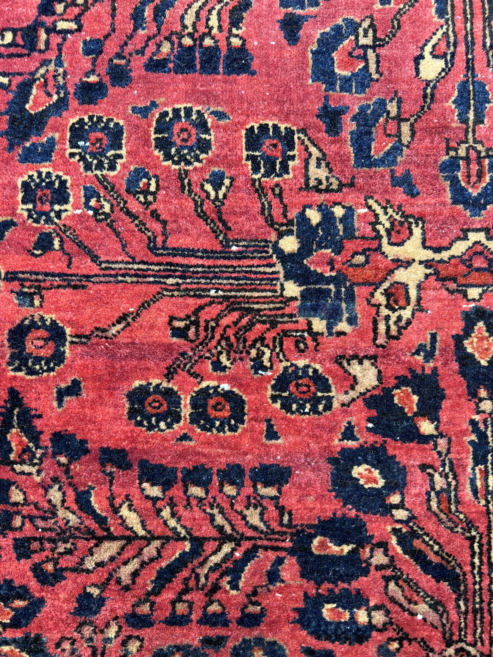 Small-format US Saruk. Oriental carpet. - Image 4 of 7