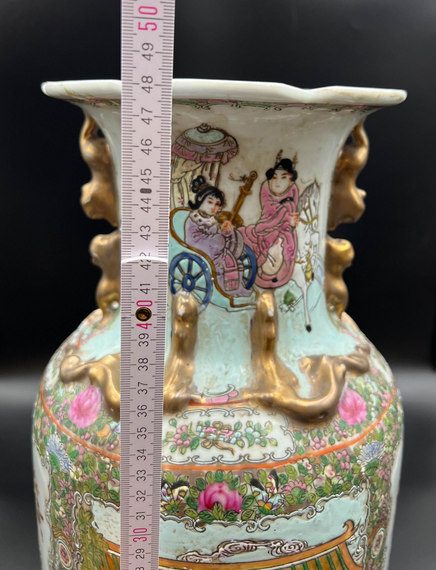 Bauchige Vase. China. Um 1900. Wohl Kuang-Hsü Periode. - Bild 15 aus 15