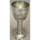 Pokal aus 800 Silber. Preisverleihung. 1917.