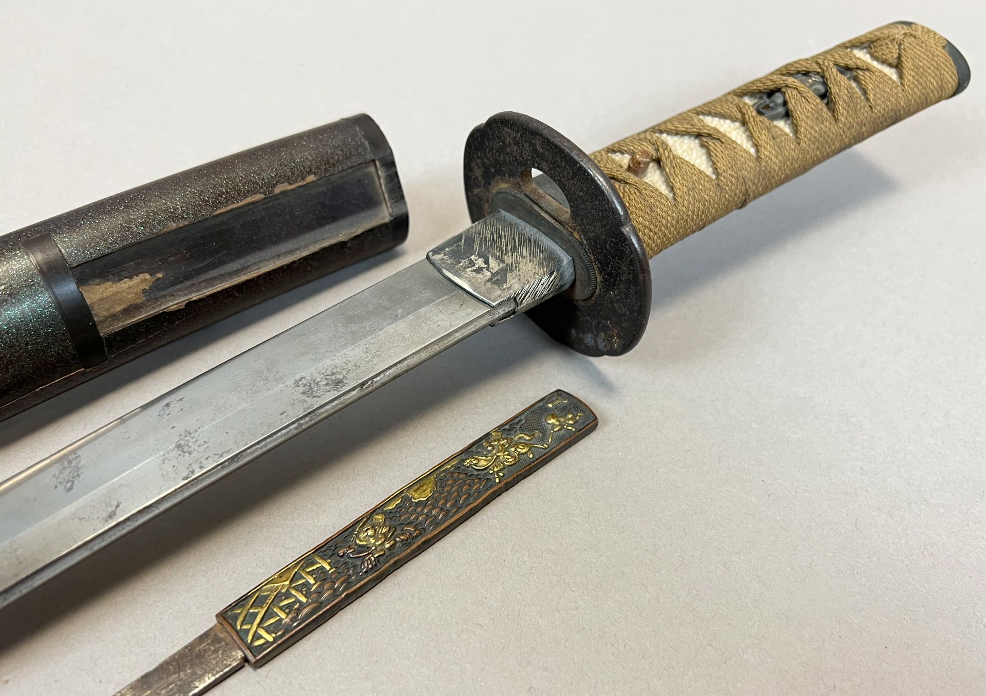 Wakizashi. Japanese short sword. 20th century. - Image 7 of 11