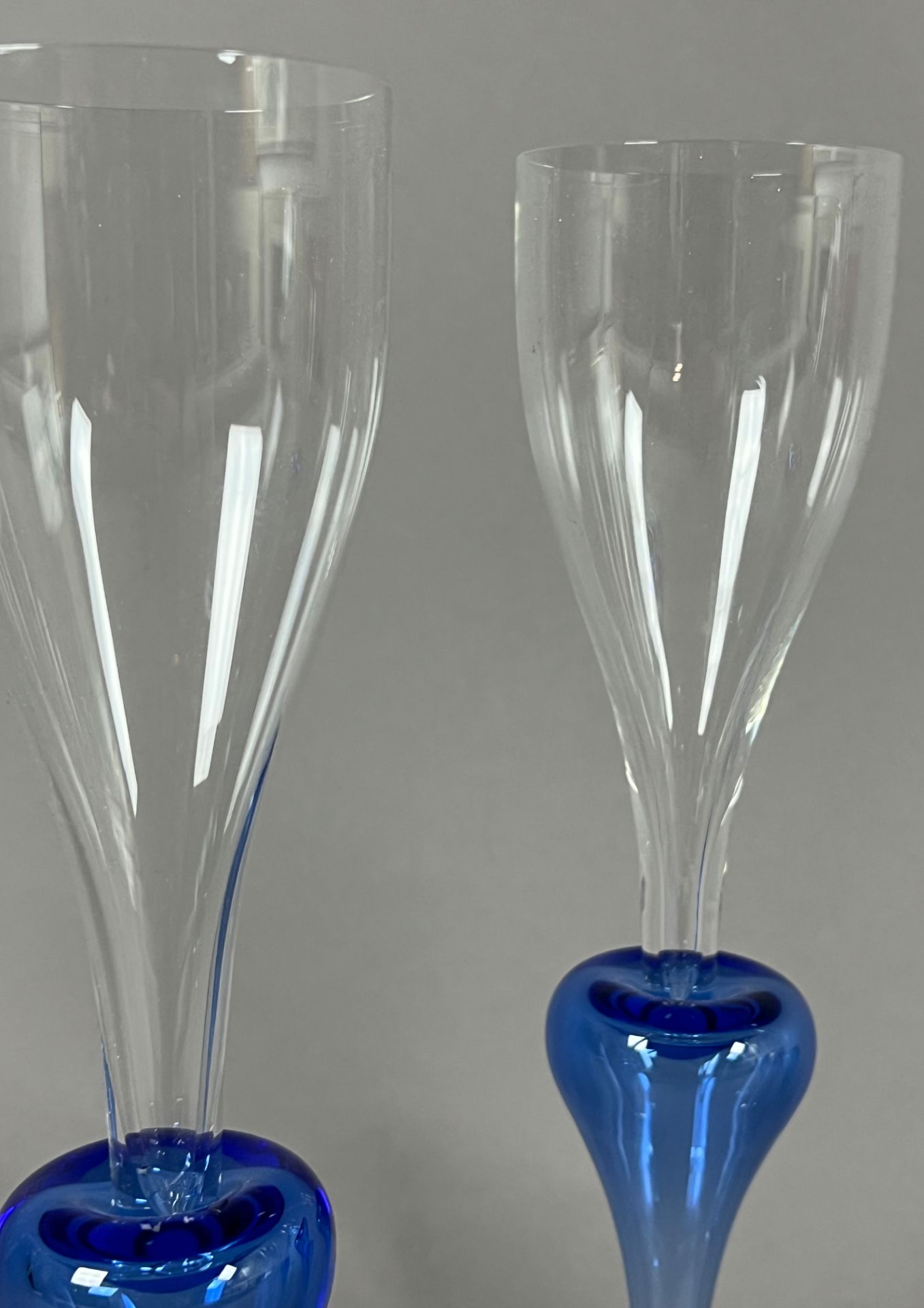 Four champagne flutes. ROSENTHAL. "Millennium History / The Air of 1999 / Limited Edition". - Image 4 of 6