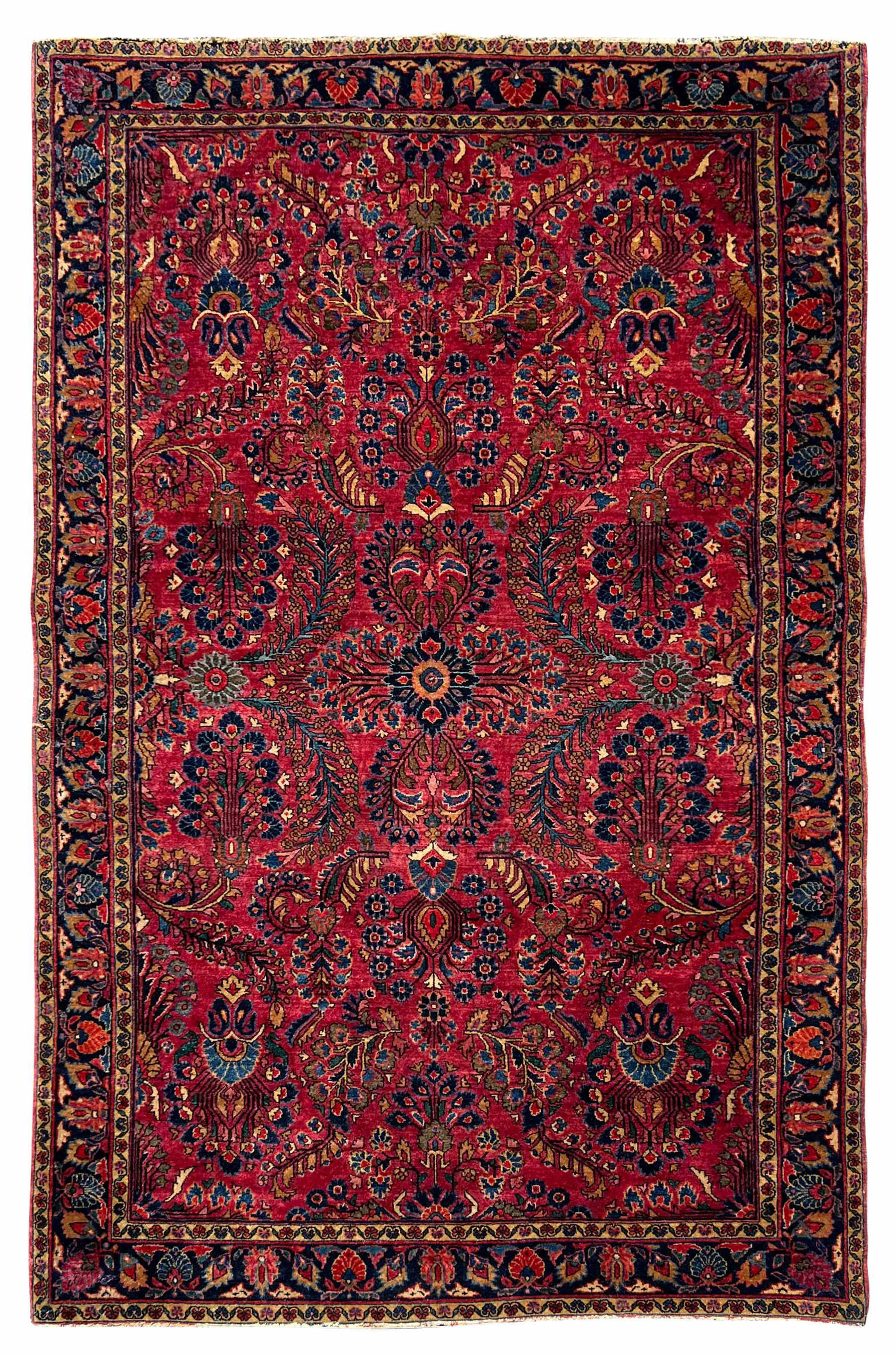 Elegant US Saruk. Oriental carpet. Great format.