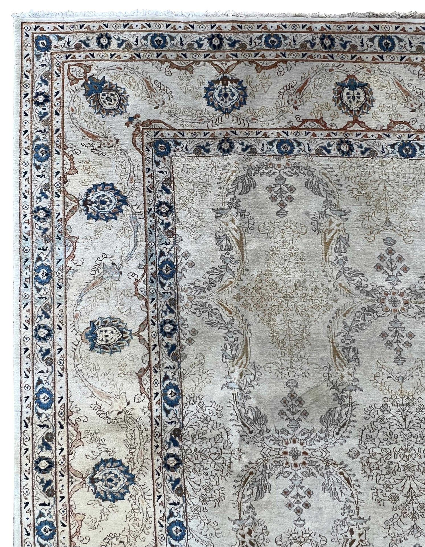 Keshan. Oriental carpet. Mid 20th century. - Image 2 of 17