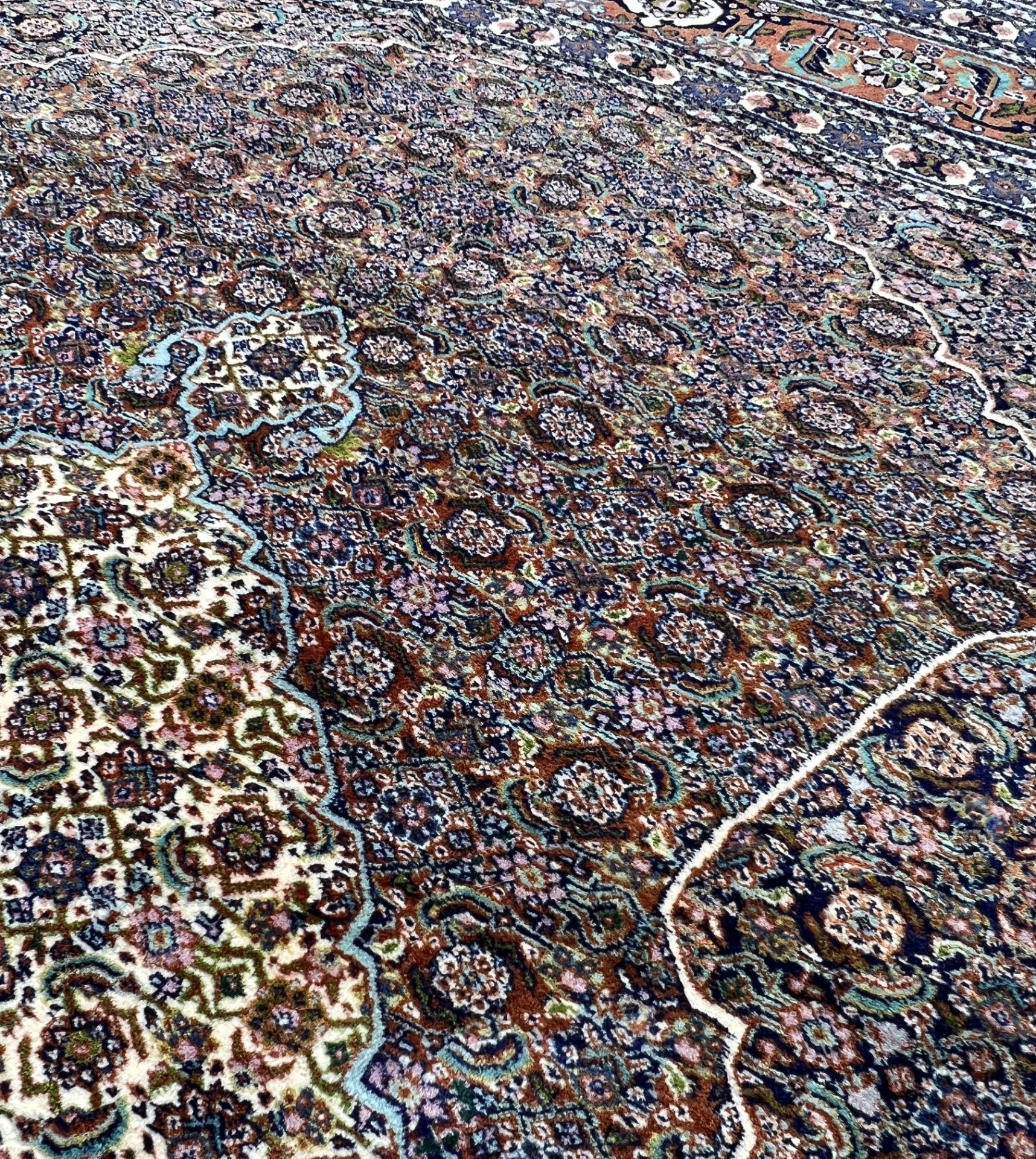 Tabriz. Oriental carpet. - Image 7 of 11