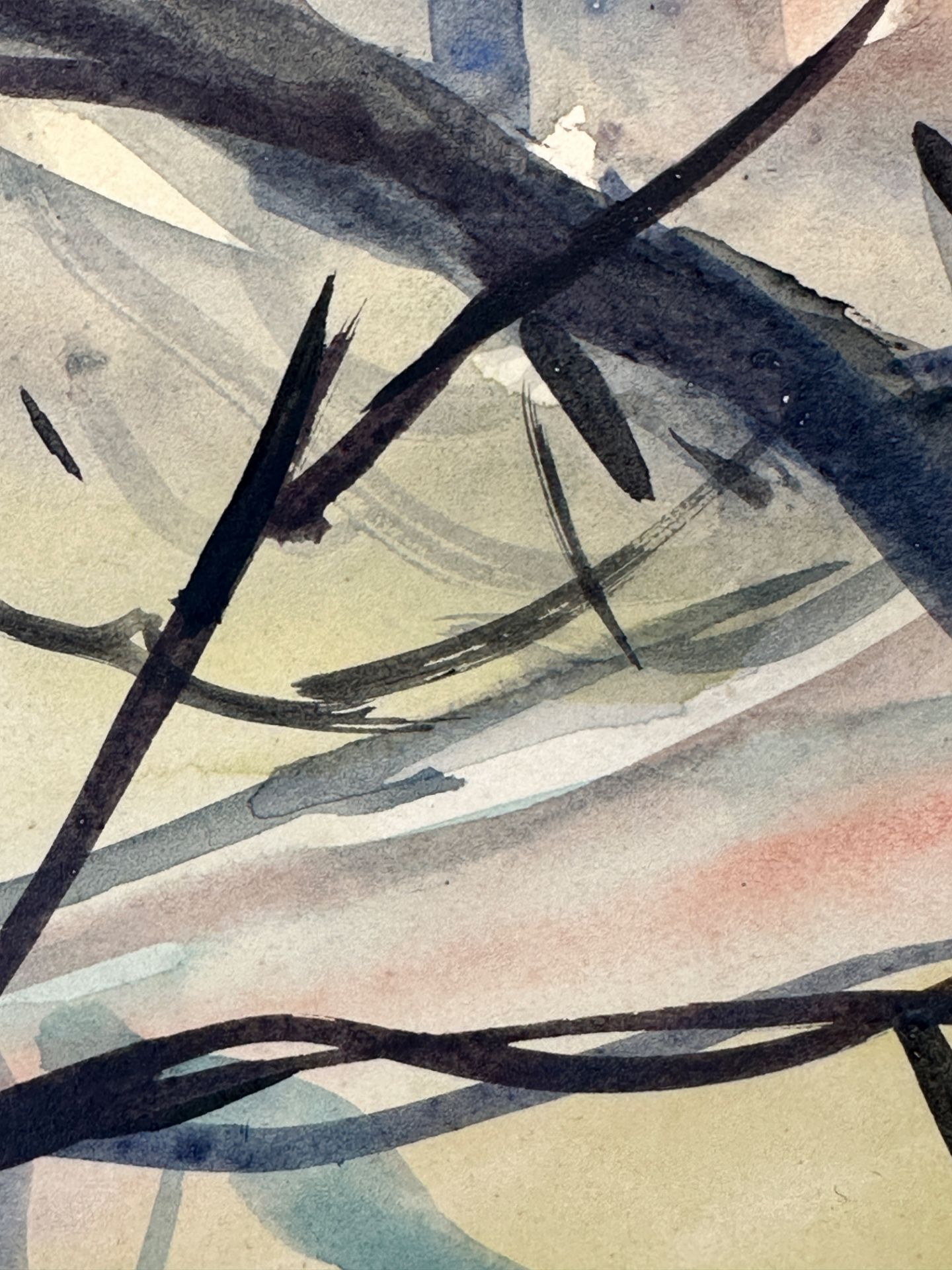 Jakob NUSSBAUM (1873 - 1936). Abstrakte Landschaft mit Bäumen. 1923. - Bild 10 aus 11