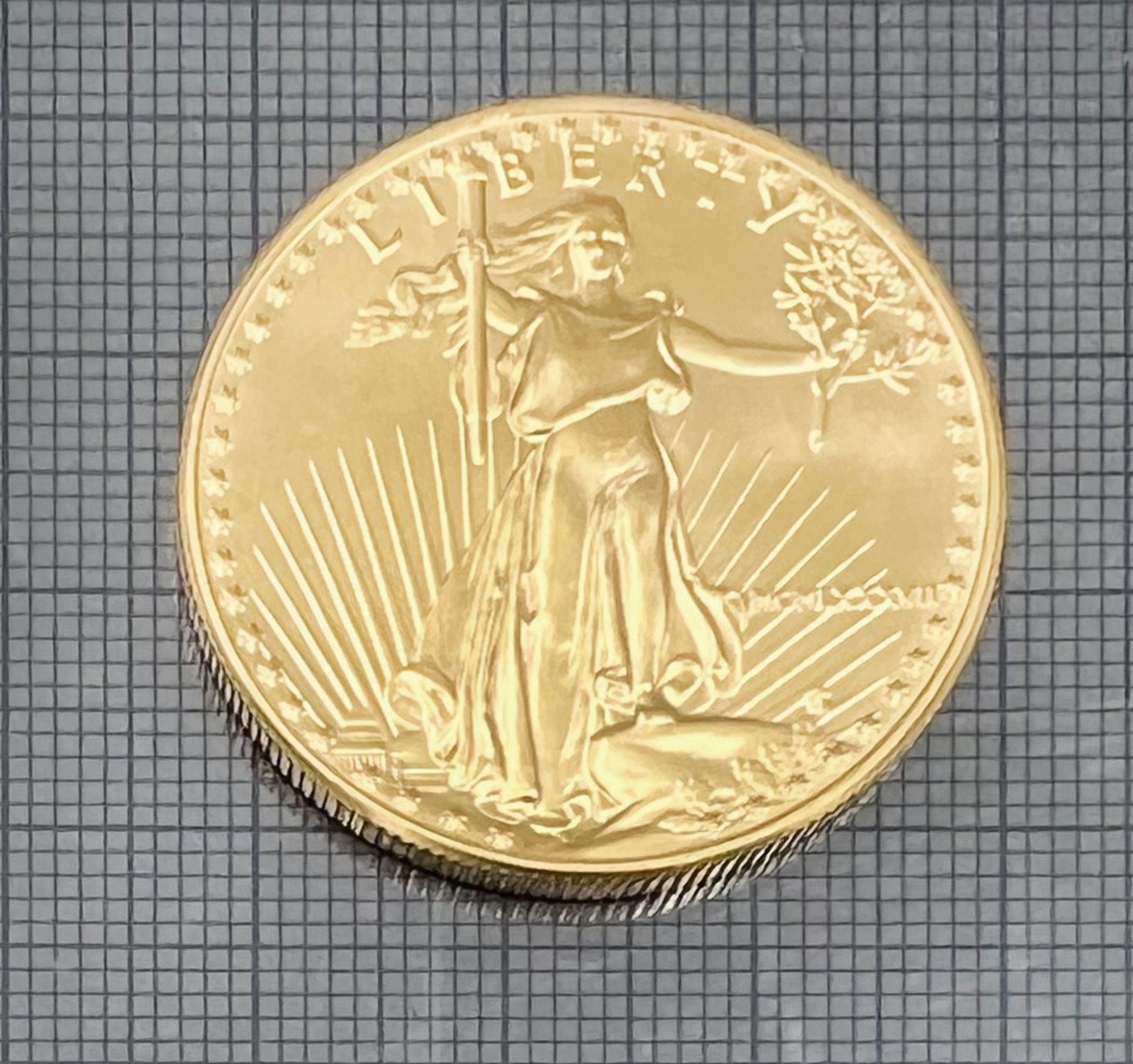 Goldmünze 50 Dollars "Liberty". USA 1987. - Bild 5 aus 5