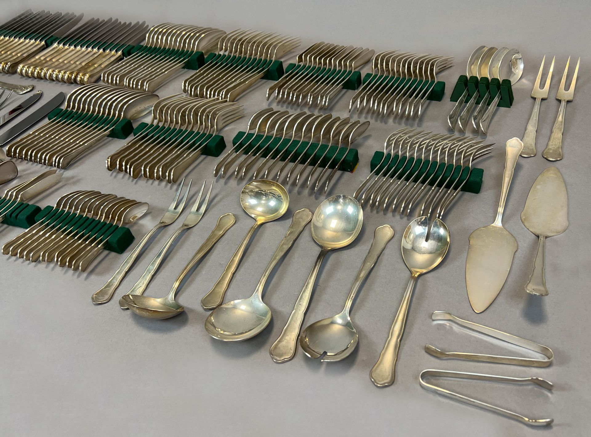 Silver cutlery for 12 persons. 925 sterling silver. A total of 168 pieces. - Image 4 of 14